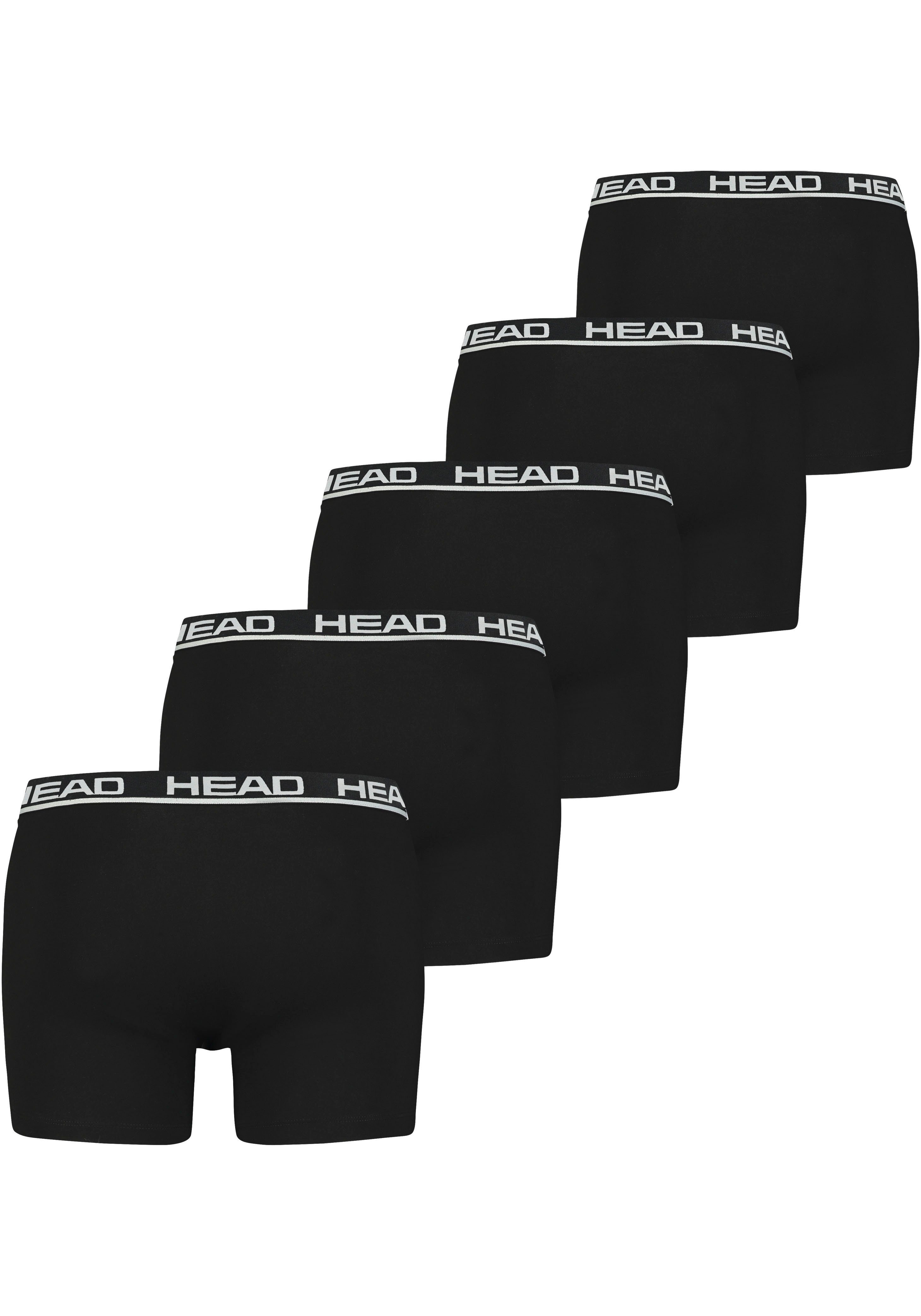Head Boxershorts HEAD BASIC BOXER 5P ECOM (5er Pack) mit elastischem Logobu günstig online kaufen