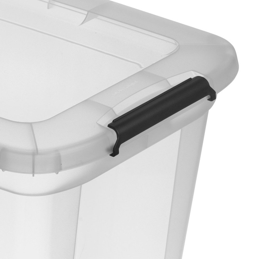 Kreher Aufbewahrungsbox Robust Store mit Deckel in Transparenter