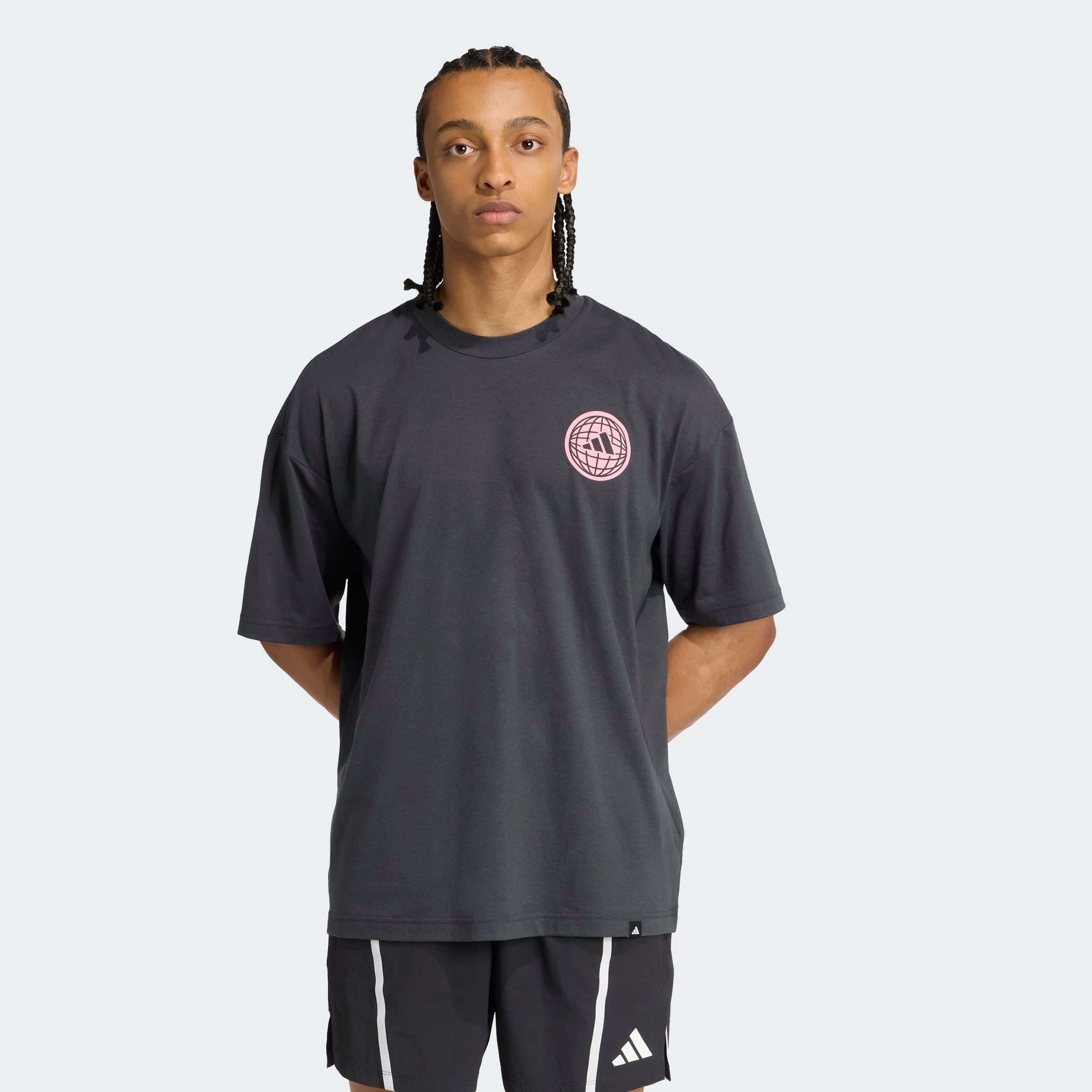 adidas Performance T-Shirt GFX TEE GLOB günstig online kaufen