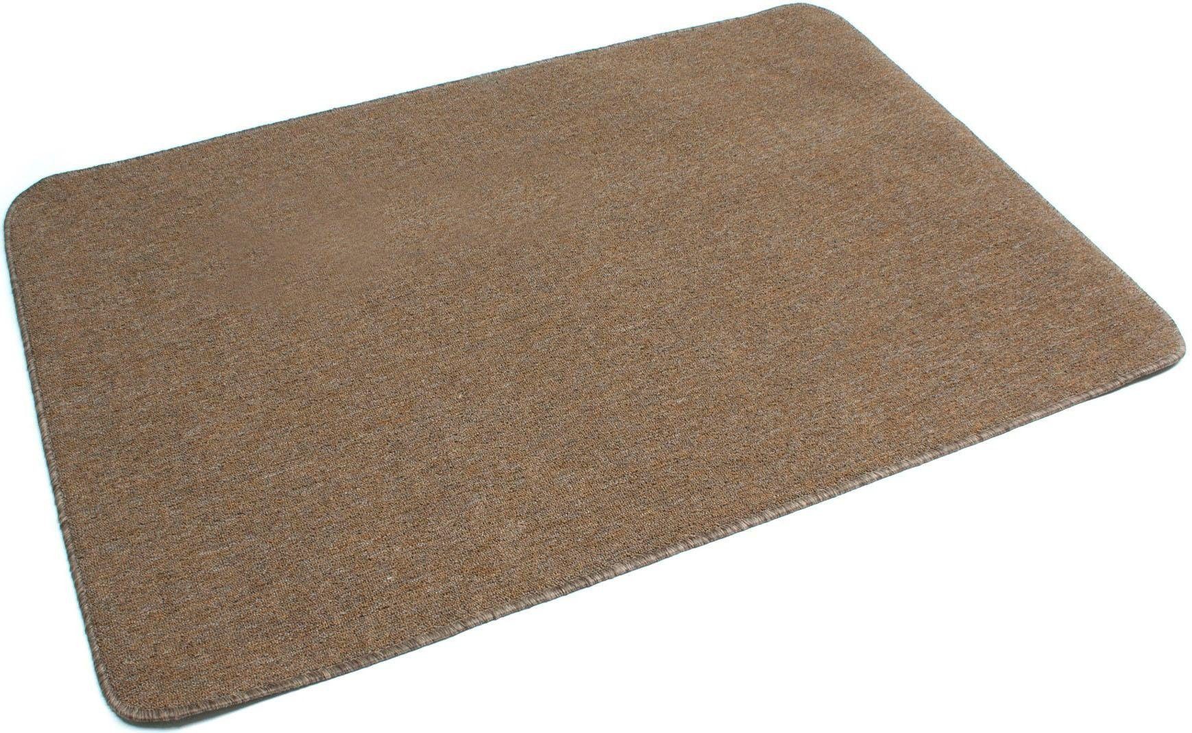 Primaflor-Ideen in Textil Teppich MACAO, Made in Netherlands, rechteckig, Höhe: 5 mm, Uni Farben, ideal im Wohnzimmer & Schlafzimmer