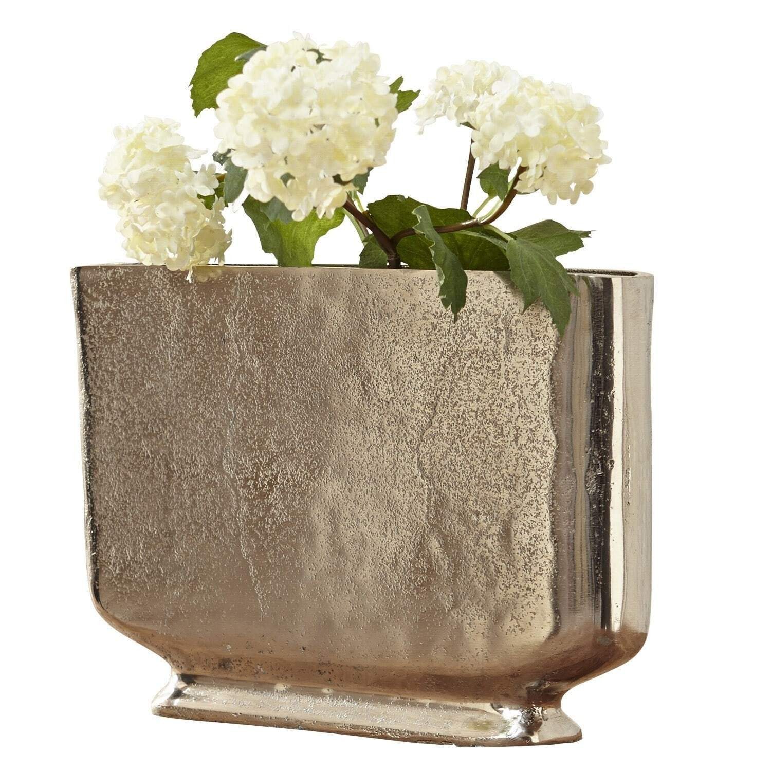 Mirabeau Tischvase Vase Tabita silber günstig online kaufen