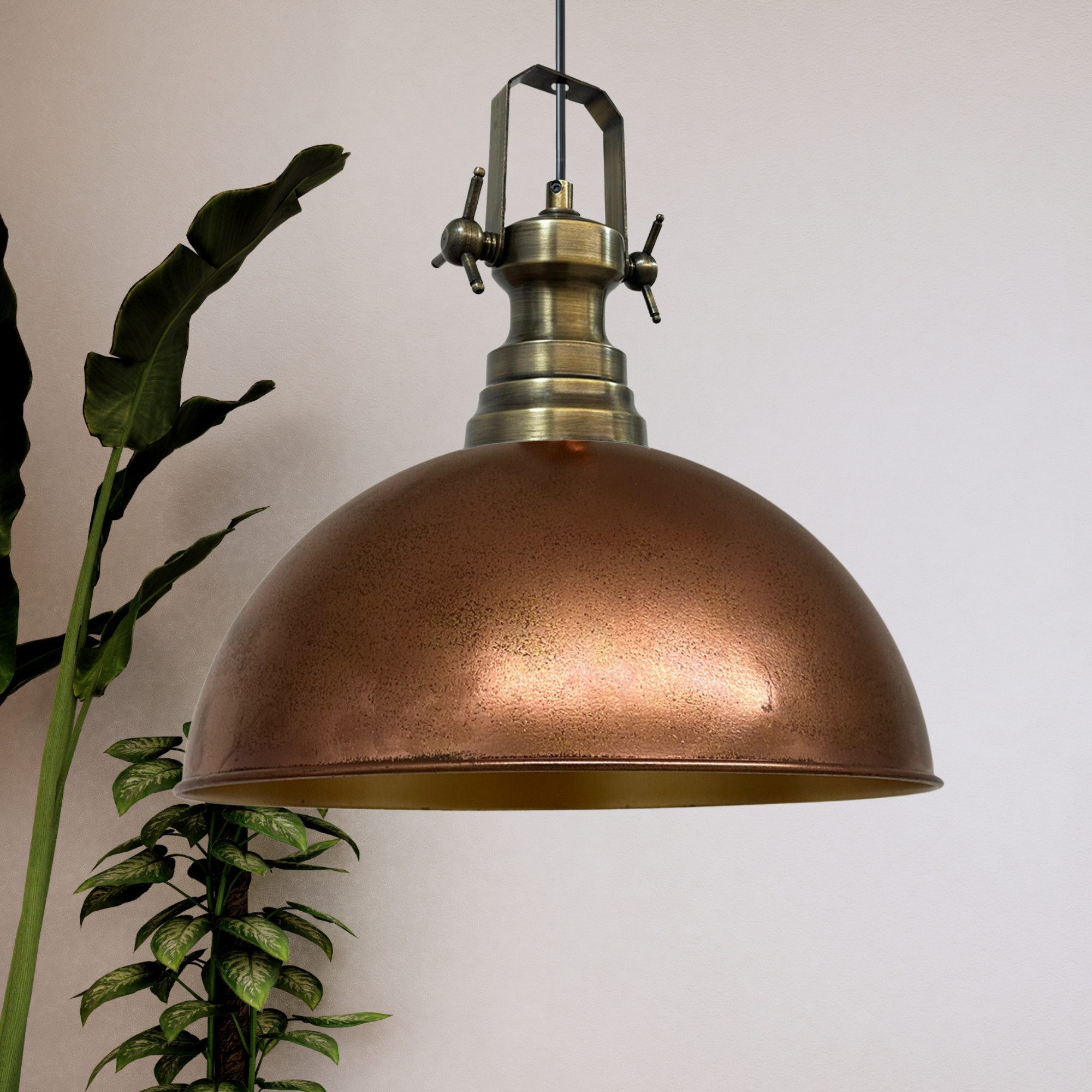 Bamyum Pendelleuchte Pendelleuchte Industrielle Metall Groß günstig online kaufen