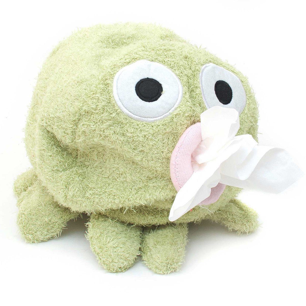 Goods+Gadgets Papiertuchspender GOODS+GADGETS Octopus Plüsch Taschentuchspender für Bad - Octopus Box, (Taschentuch-Spender, Kosmetiktücher), Oktopus Kosmetiktuchspender