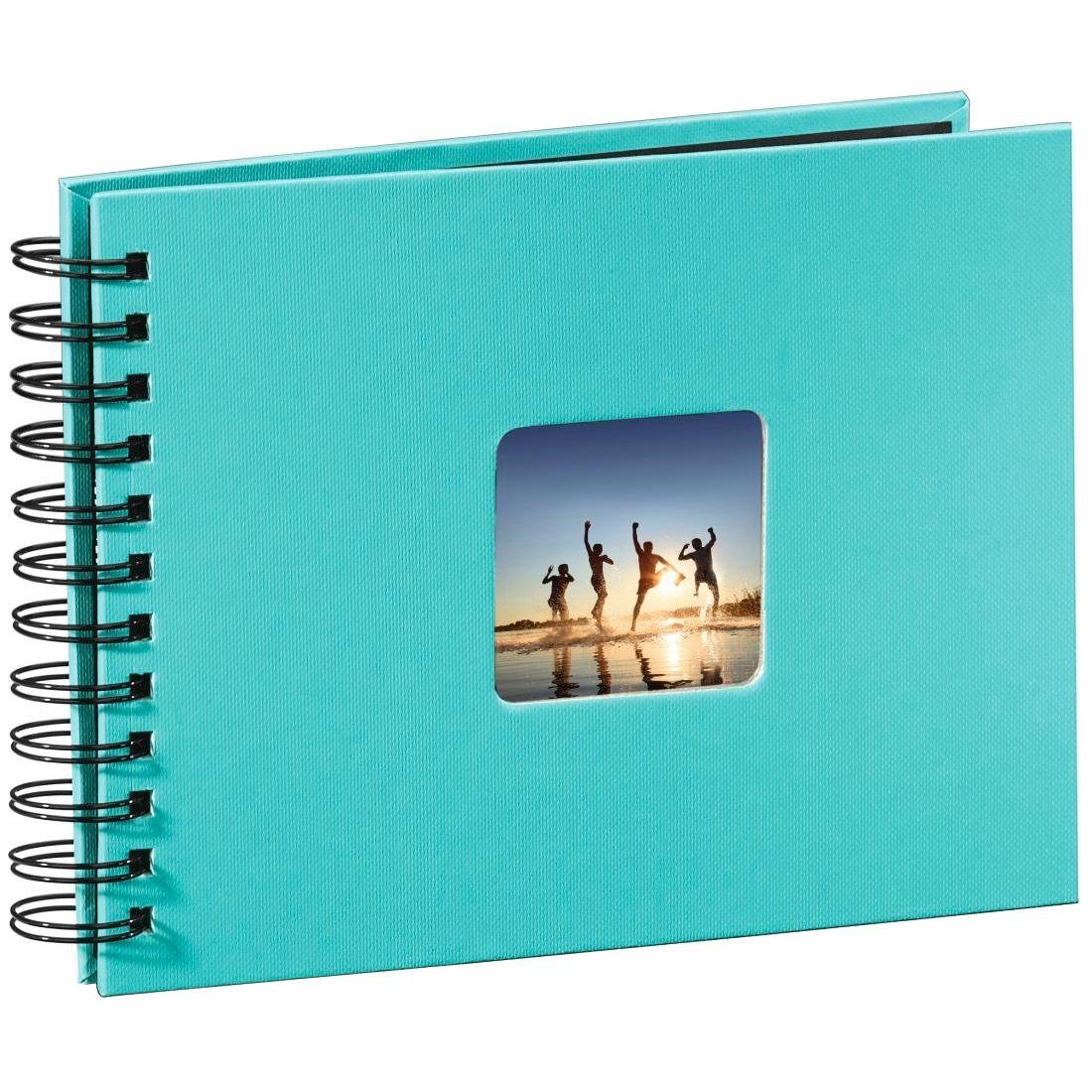 Hama Fotoalbum Fine Art, 24 x 17 cm, 50 Seiten, Photoalbum Türkis