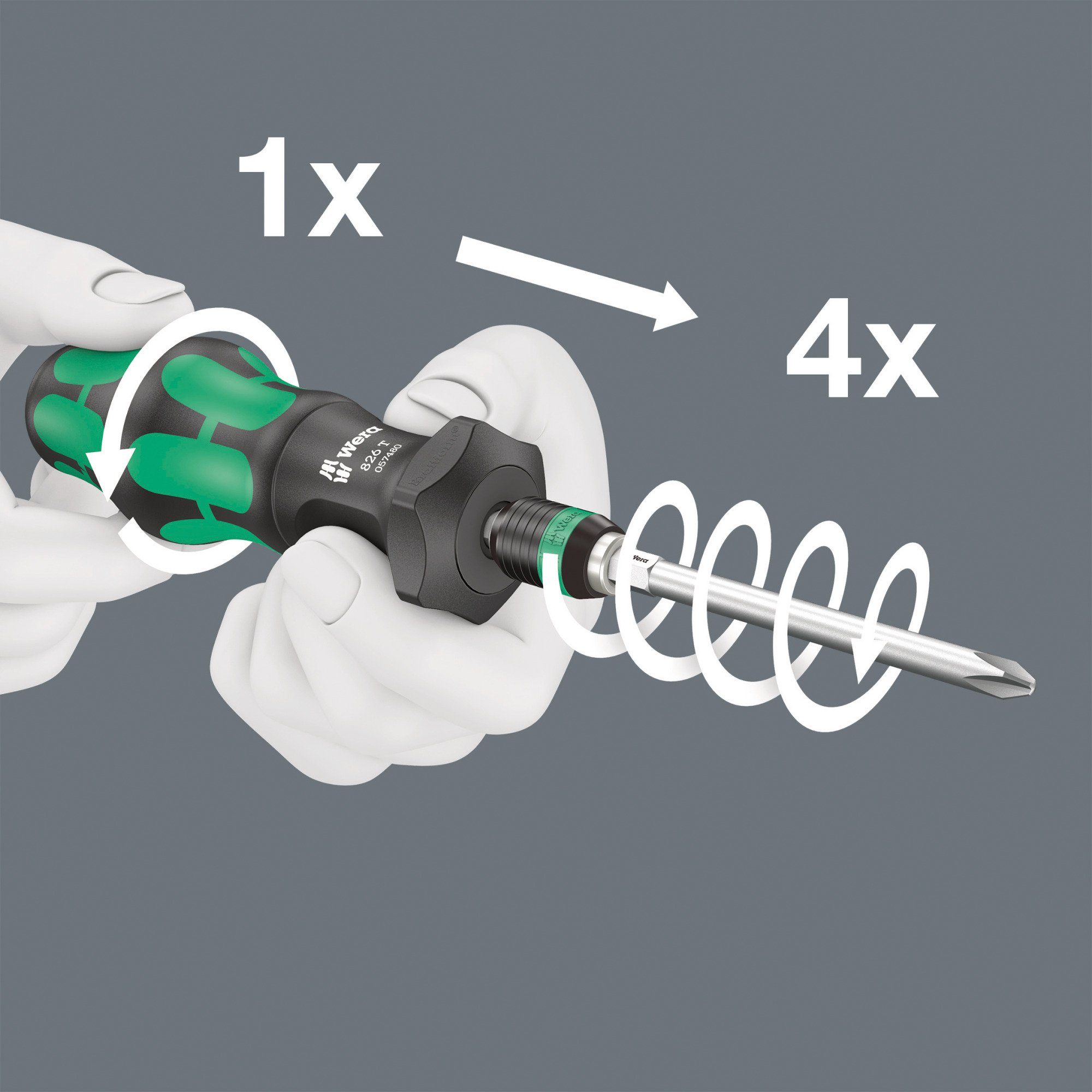 Multitool Bits-Handhalter Kraftform Turbo T Wera 826 Wera