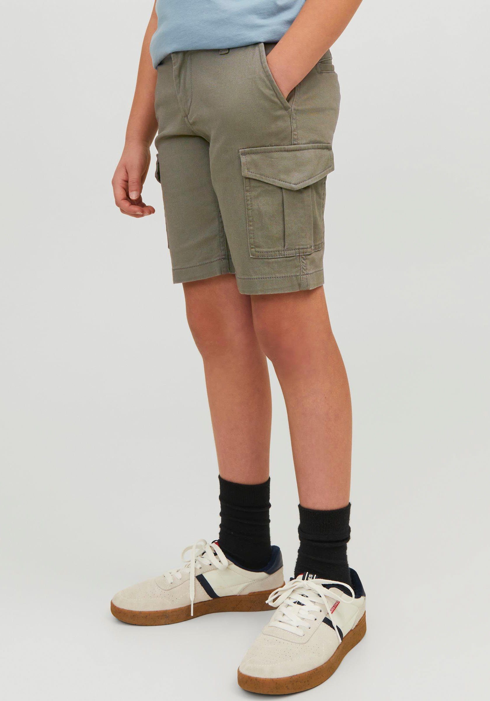 Green JJCARGO Deep Junior JNR Jones Cargobermudas Jack Lichen JPSTJOE SHORTS &