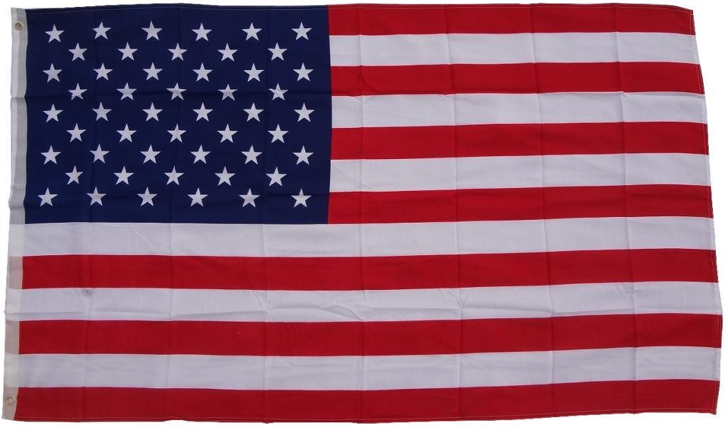 trends4cents Flagge XXL Flagge Fahne mit 3 Messingösen in 250 x 150 cm (USA), für Fahnenmaste