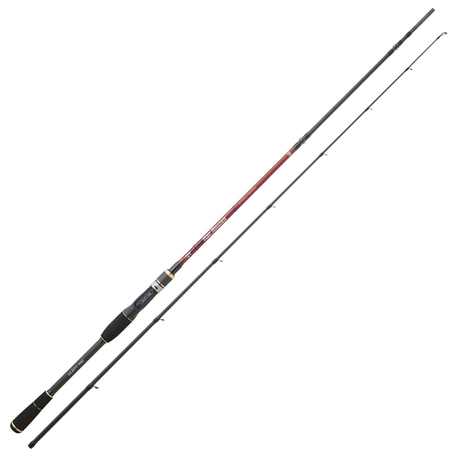 Hearty Rise Baitcasterrute Hearty Rise Red Shadow Cranking Baitcastrute, (2-tlg)
