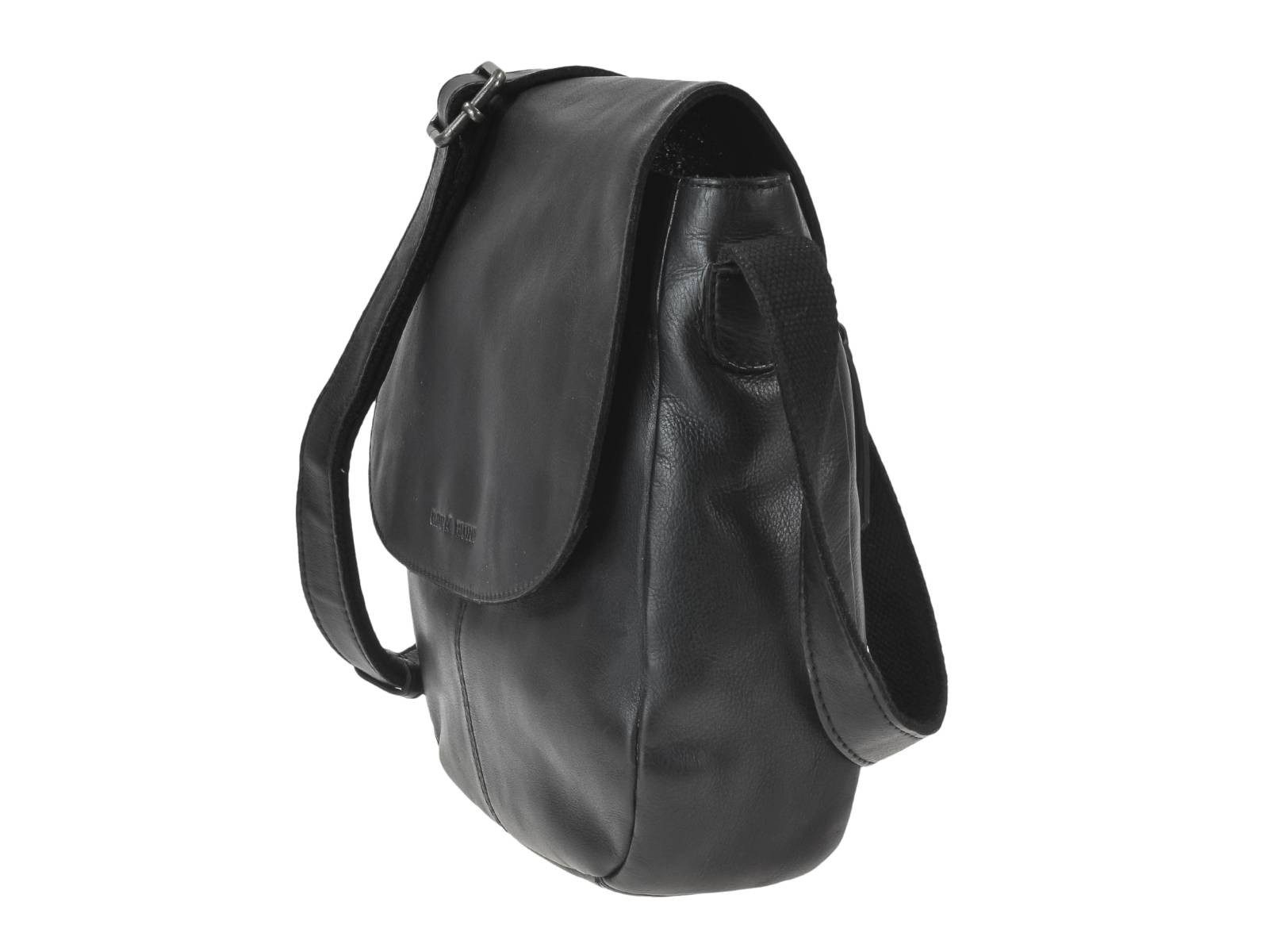 Greenburry Umhängetasche "Colombiana" Leder Damentasche kleine Schultertasche, Hauptfach 24x21cm, Schultergurt max. 145cm
