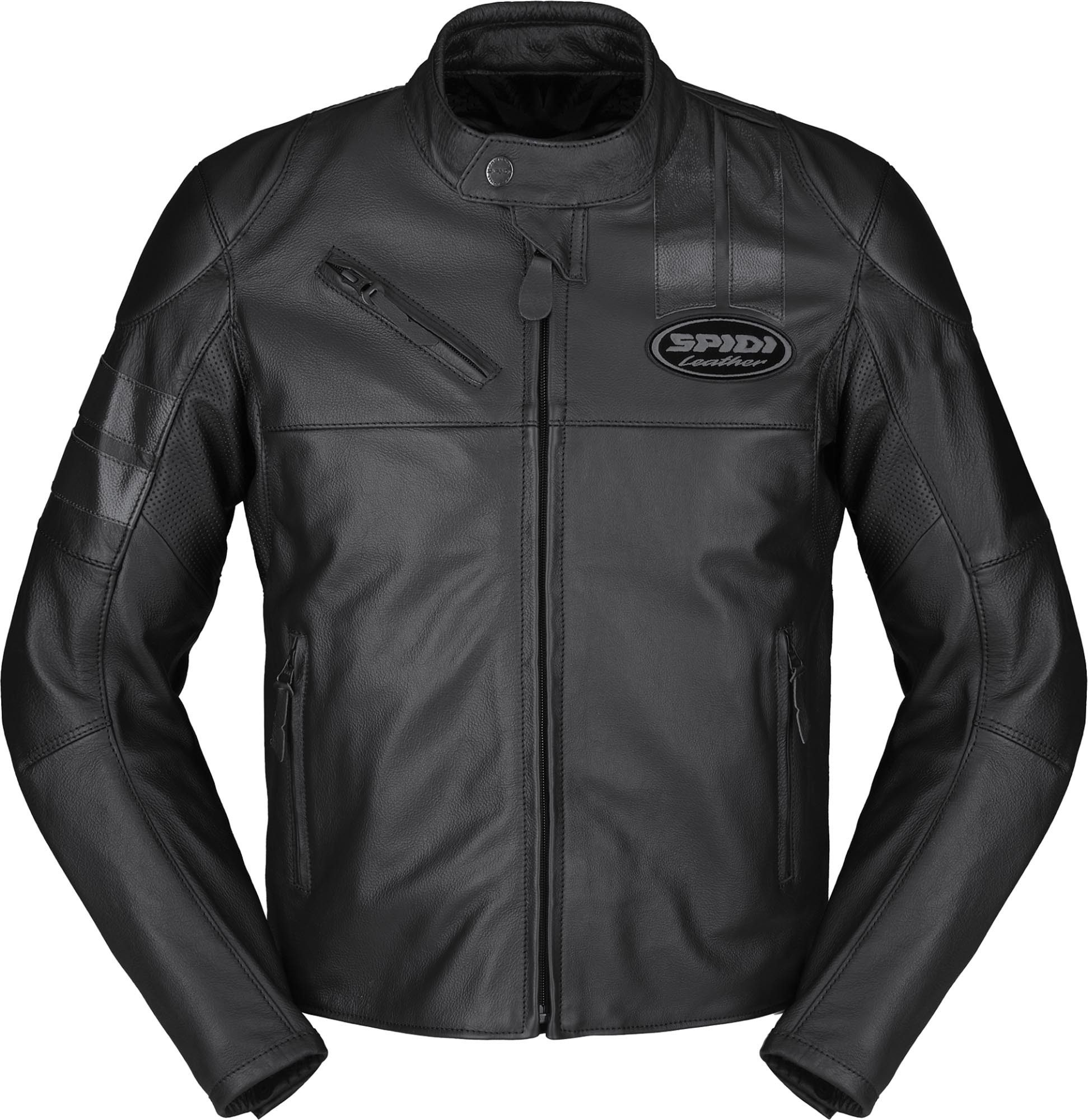 SpiDi Motorradjacke Roar Motorrad Lederjacke herausnehmbares Innenfutter