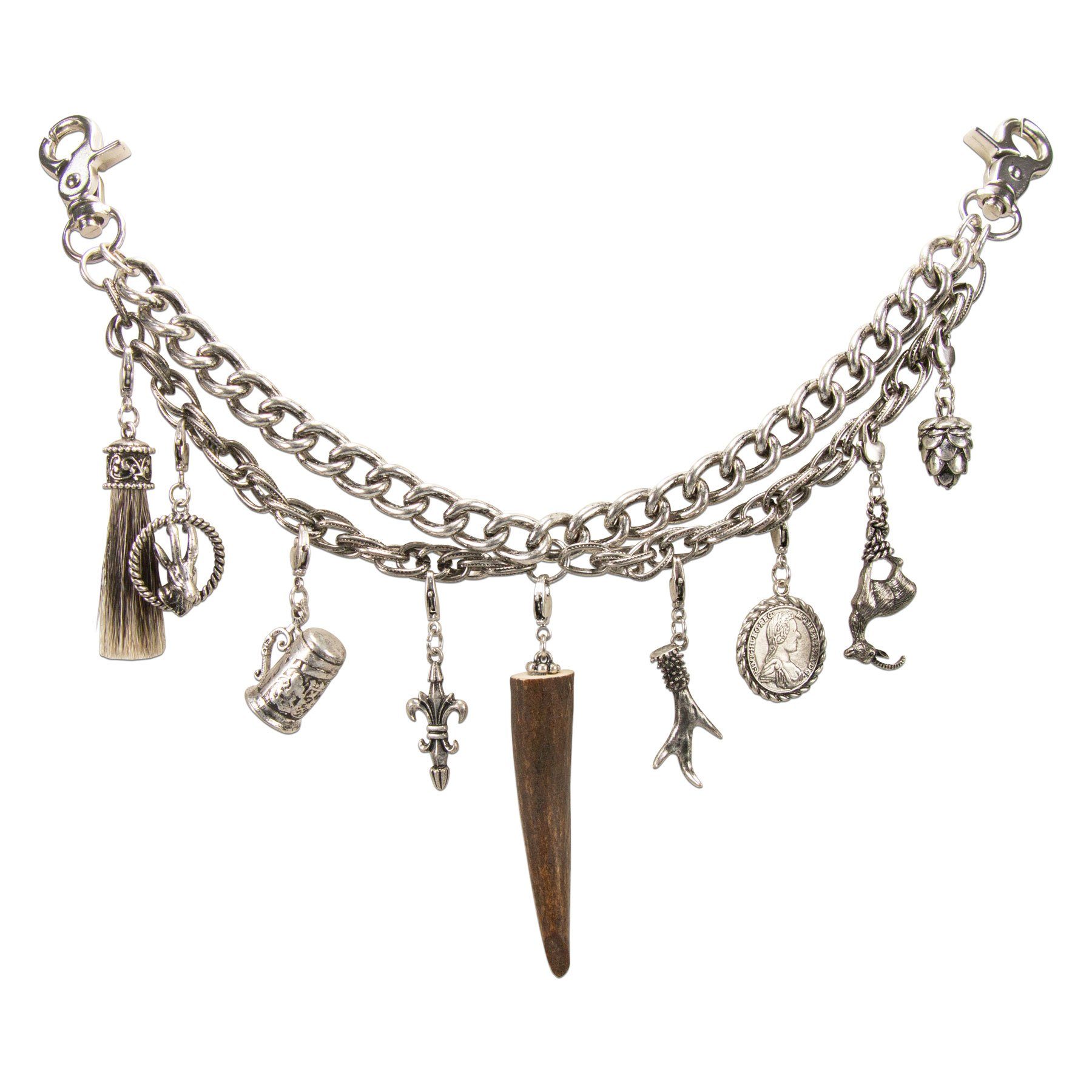 Moschen-Bayern Trachtenlederhose Charivari Herren Kette Schmuck günstig online kaufen