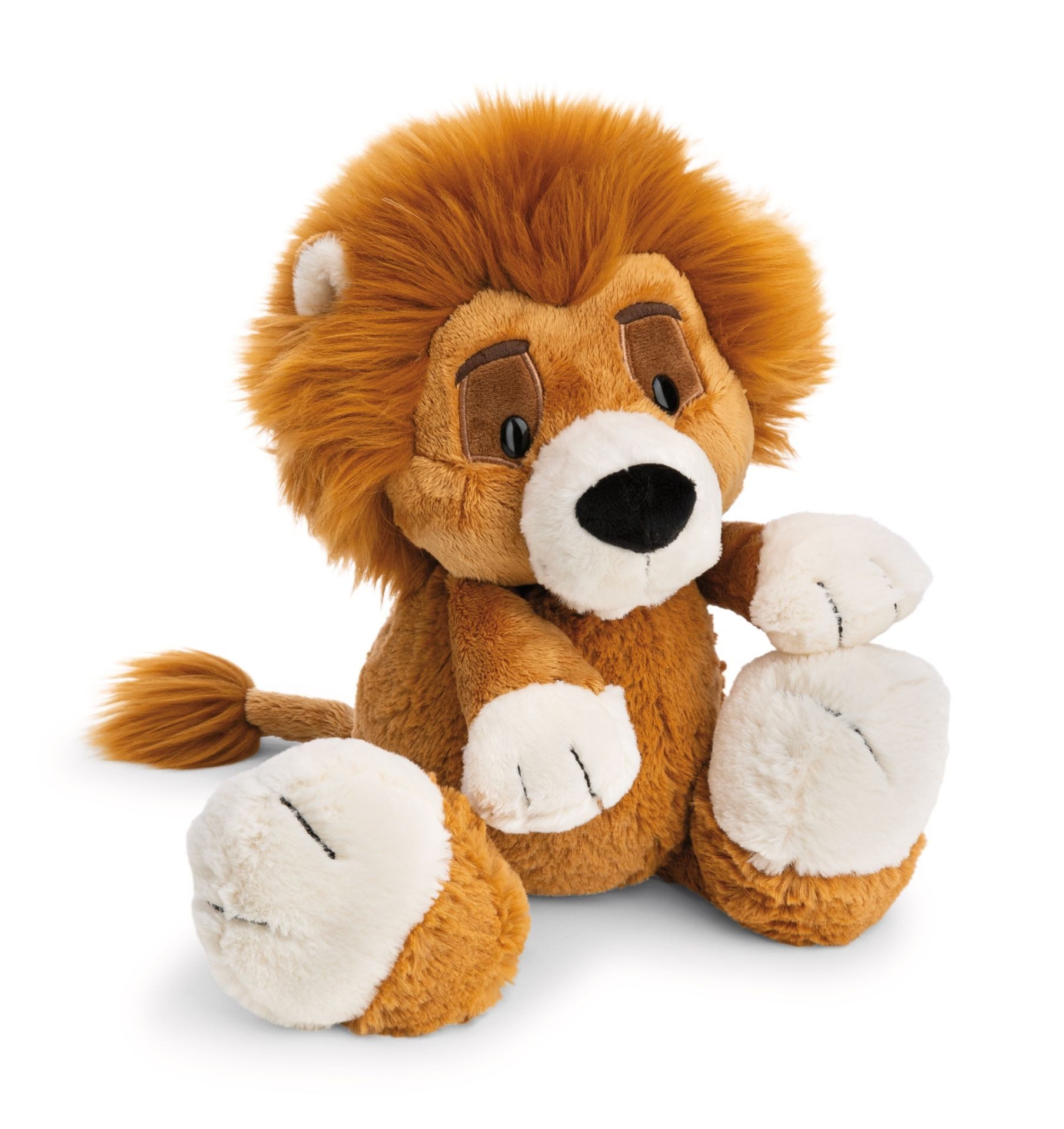 Nici Plüschanhänger Nici Kuscheltier Löwe King Kimari 25 cm braun Plüschlöwe