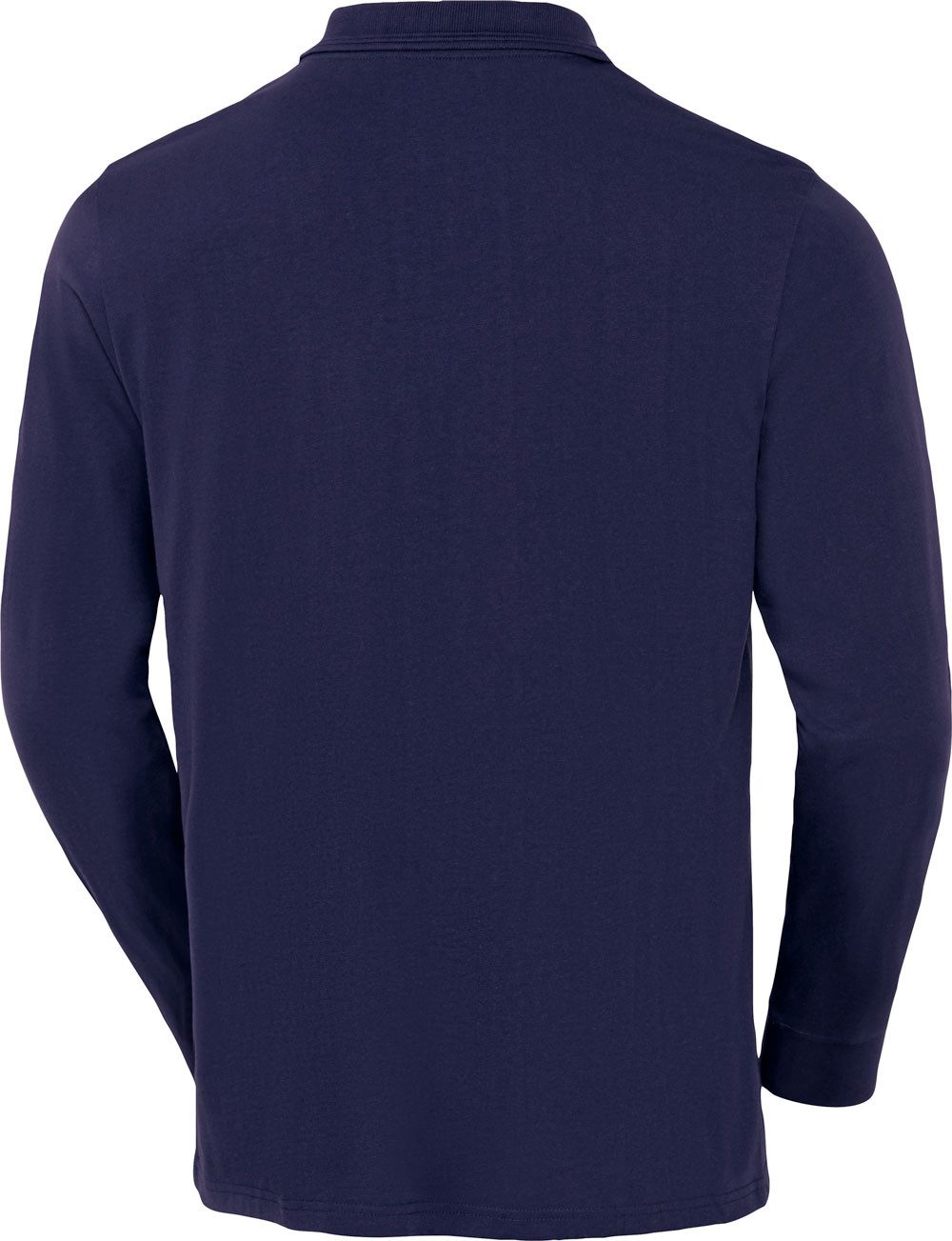 Jacques Britt Langarm-Poloshirt Superweich mit hohem Baumwoll-Anteil