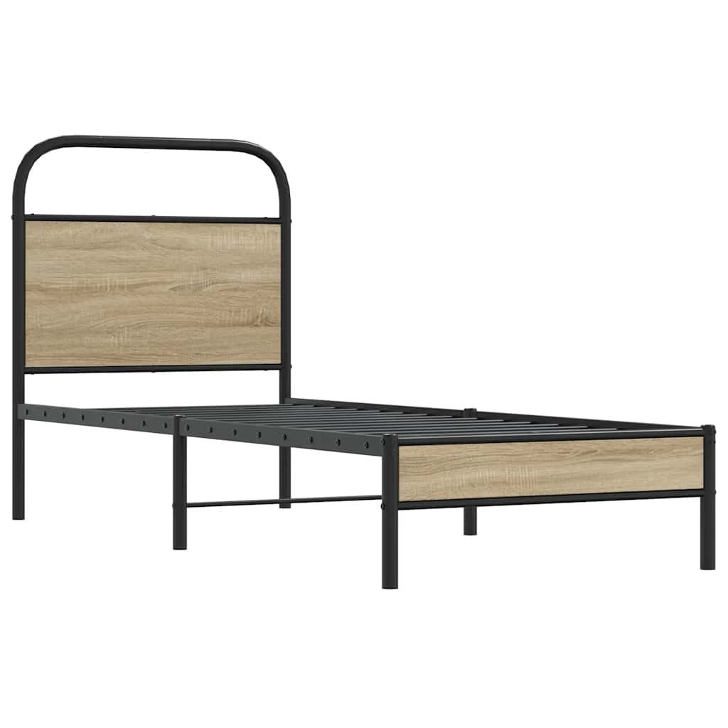 vidaXL Bett Bettgestell ohne Matratze 75x190 günstig online kaufen