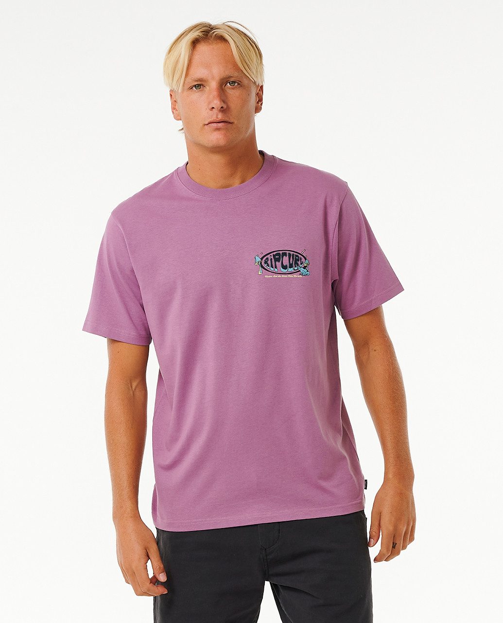 Rip Curl Print-Shirt Mason Pipeliner Kurzärmliges T-Shirt