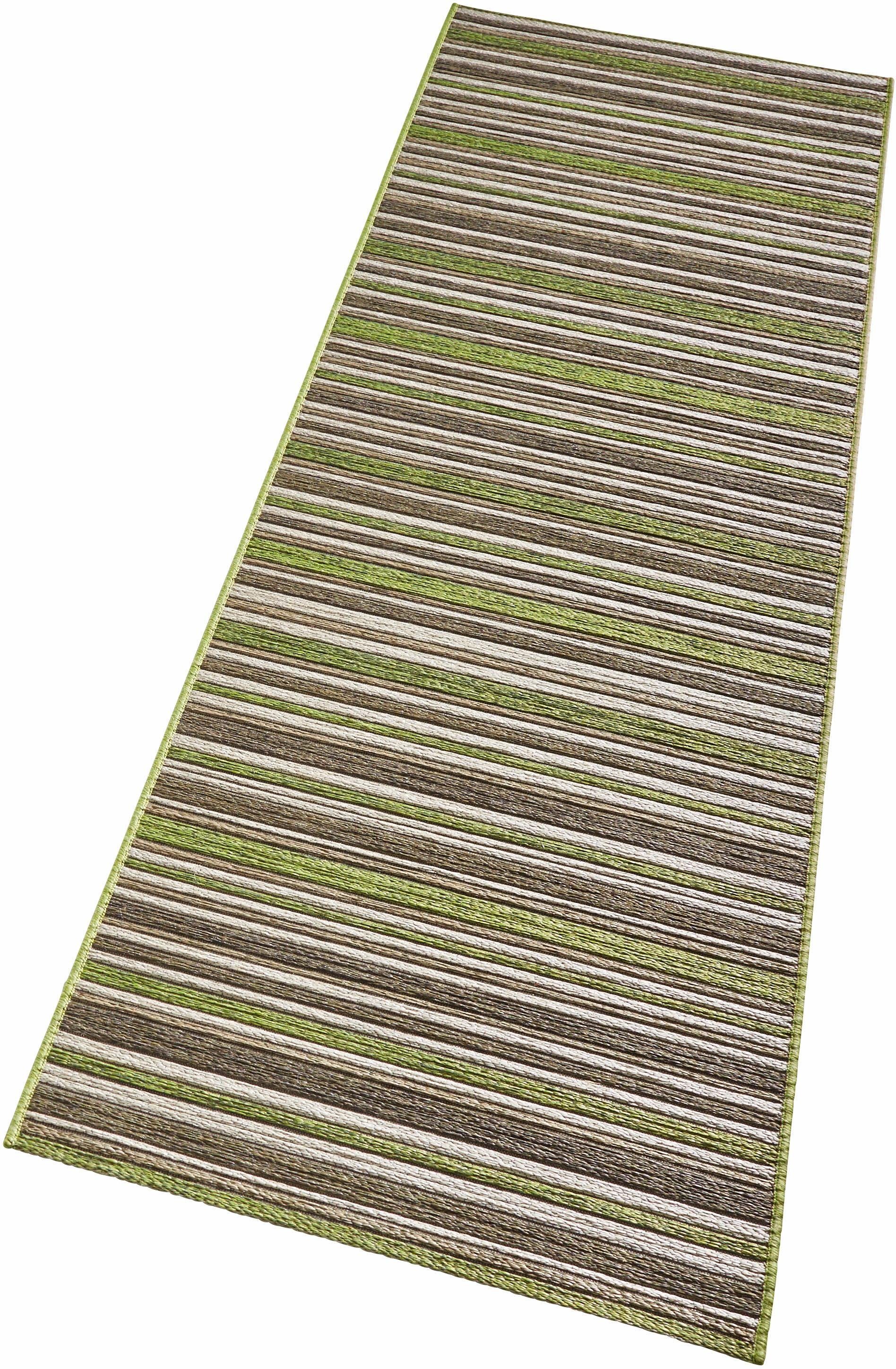Läufer »Bamboo«, NORTHRUGS, rechteckig, Höhe 7 mm, Inund Outdoor