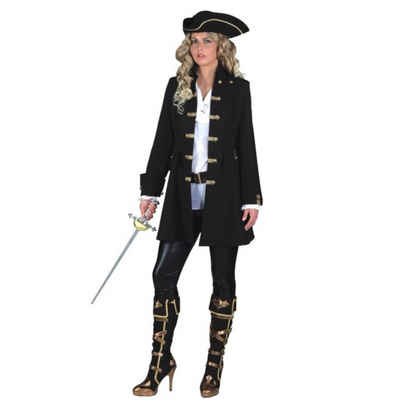 Orlob Piraten-Kostüm Piraten Mantel Deluxe für Damen - Piratin Kostüm