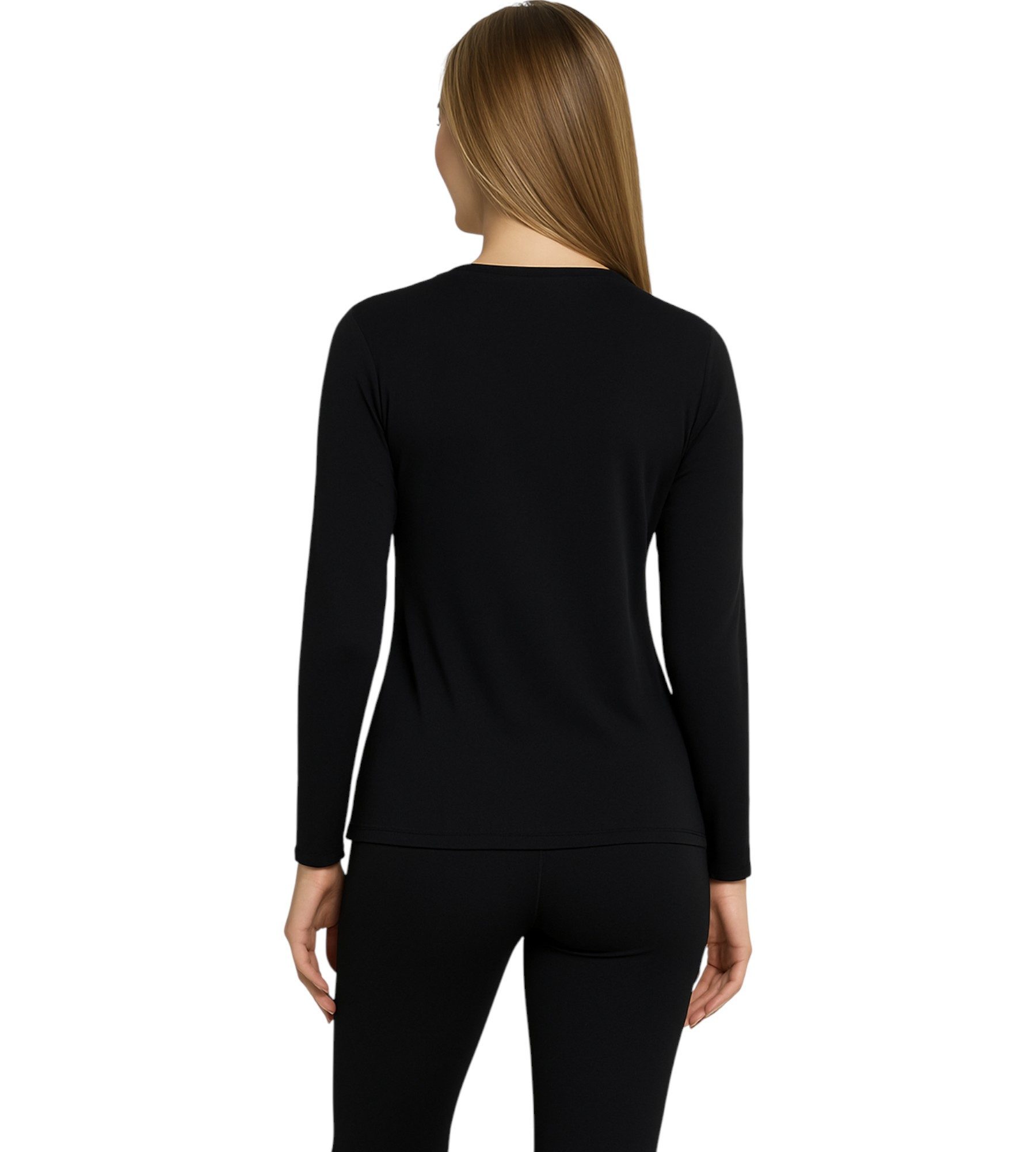 Tutku Elit Thermounterhemd Damen Winter Unterhemd Langarm – Funktionsshirt atmungsaktiv & wärmend Feuchtigkeitsableitung und schnelles Trocknen