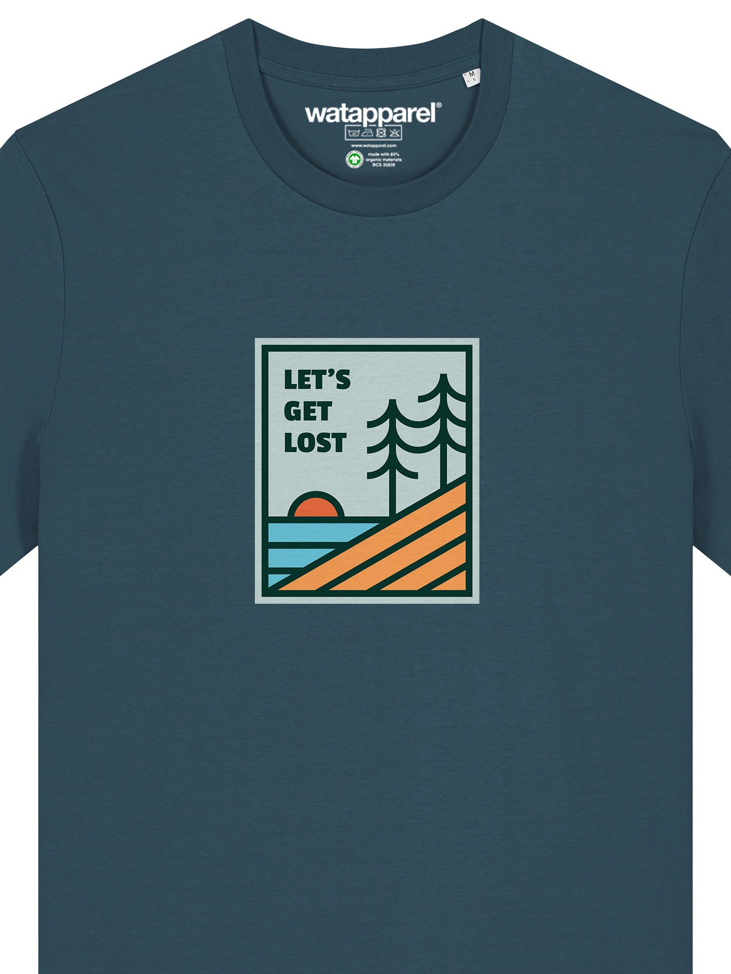 wat? Apparel T-Shirt Let's Get Lost