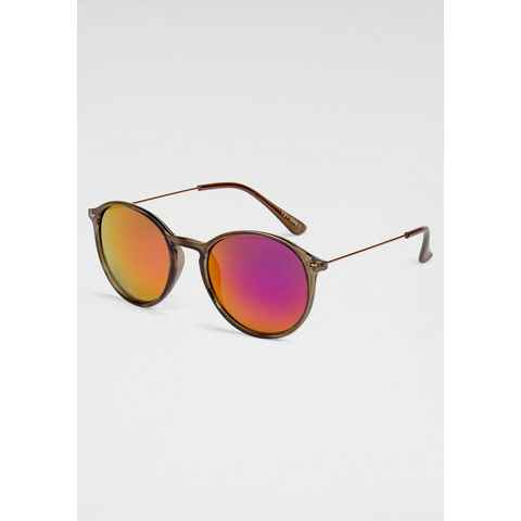 catwalk Eyewear Sonnenbrille Filigrane Damen-Sonnenbrille mit Metallbügeln