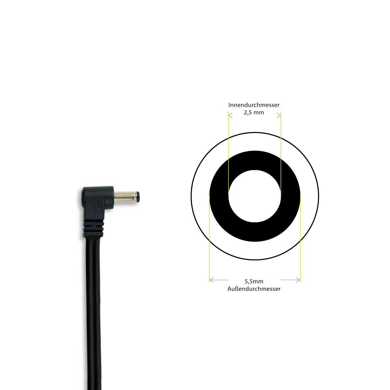 Leicke ULL Netzteil 19V 6,32A6,3A 120W, TÜV-zertifiziert, Notebooks Laptops Netzteil (kompatibel mit SilverStone SST-VT02B Vital MiniSTX,ASRock-Q1900DC-ITX)