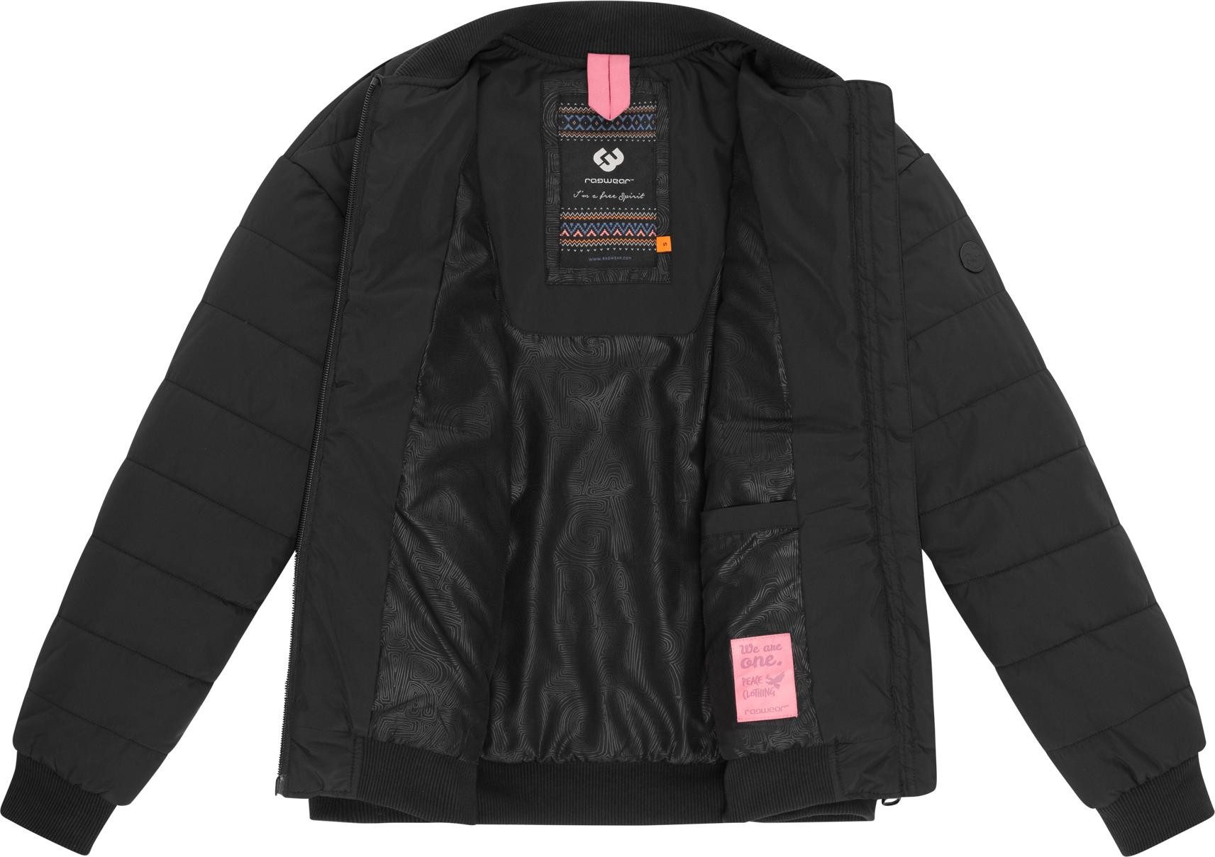 Ragwear Bomberjacke Bombina Wasserdichte Damen Winterjacke im Oversized-Look