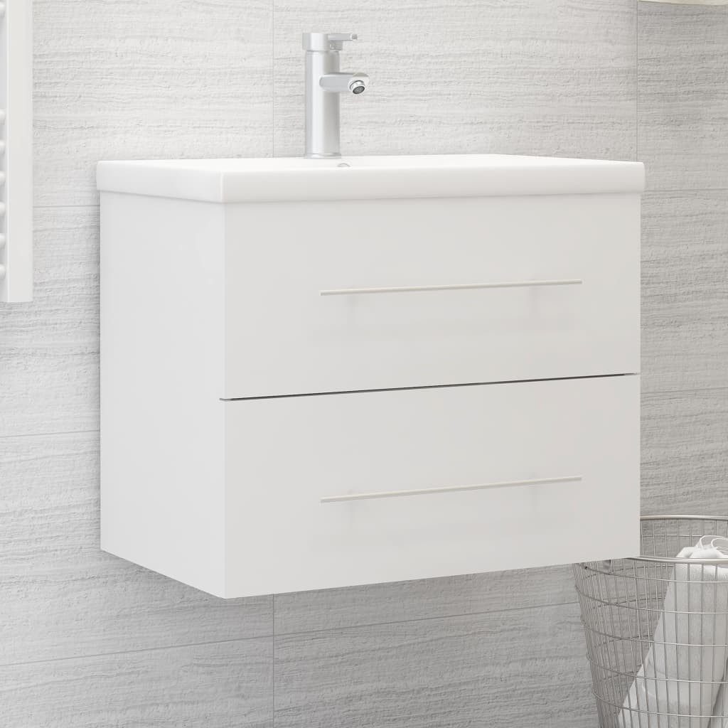 vidaXL Waschtisch 60 x 385 x 48 cm Waschbeckenunterschrank Badezimmer 60x38,5x48 cm Span
