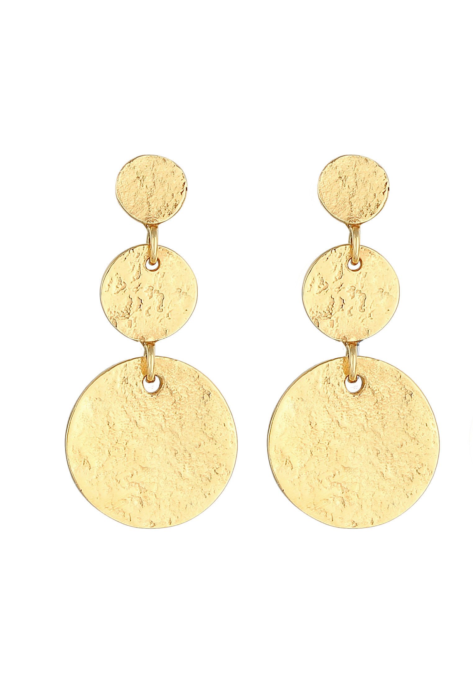 Elli Paar Ohrstecker Ohrhänger Plättchen Vintage Antique 925 Silber günstig online kaufen