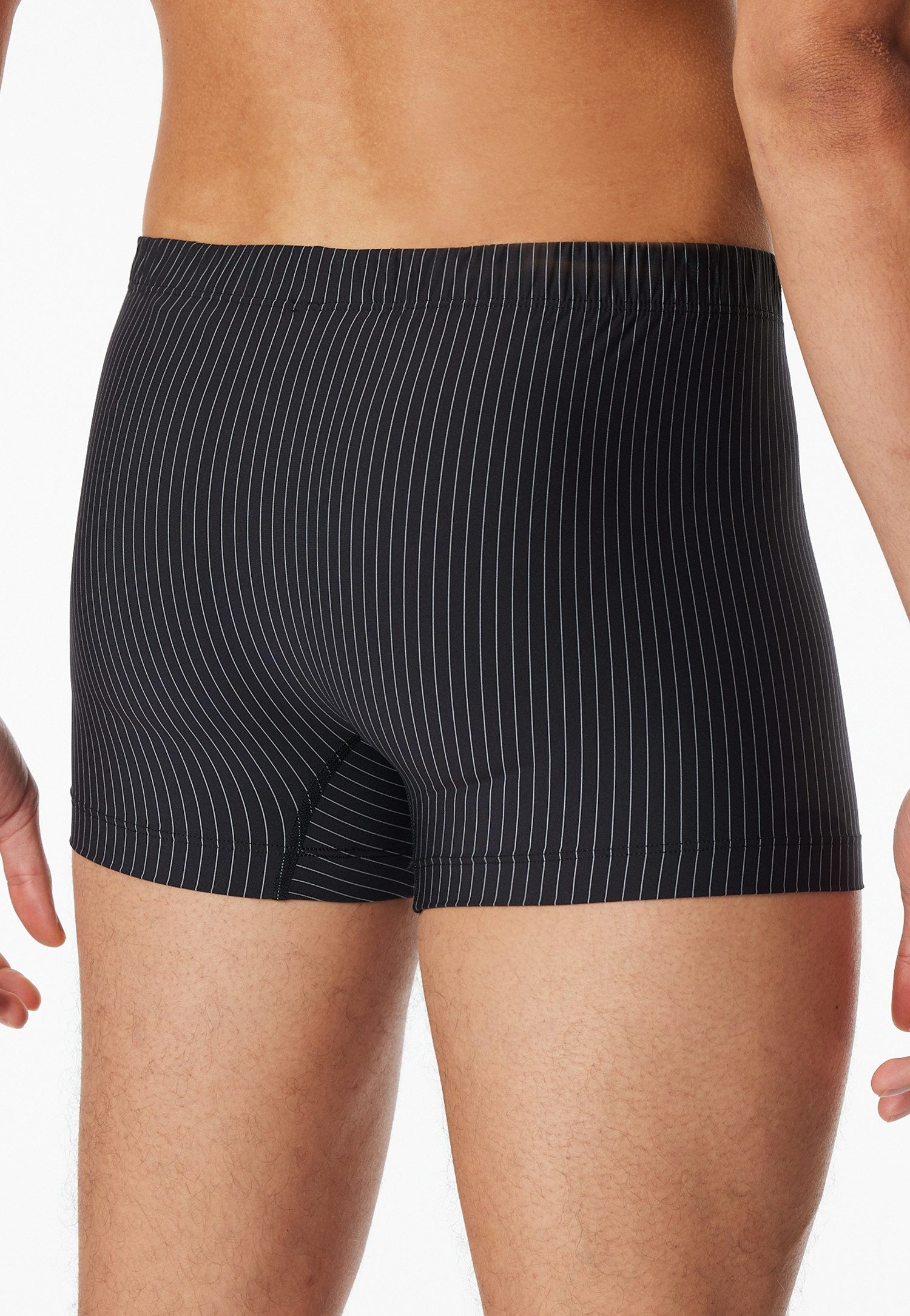 Schiesser Boxershorts Pure Micro ohne Eingriff, mit extra softem, überzogenem Bundgummi