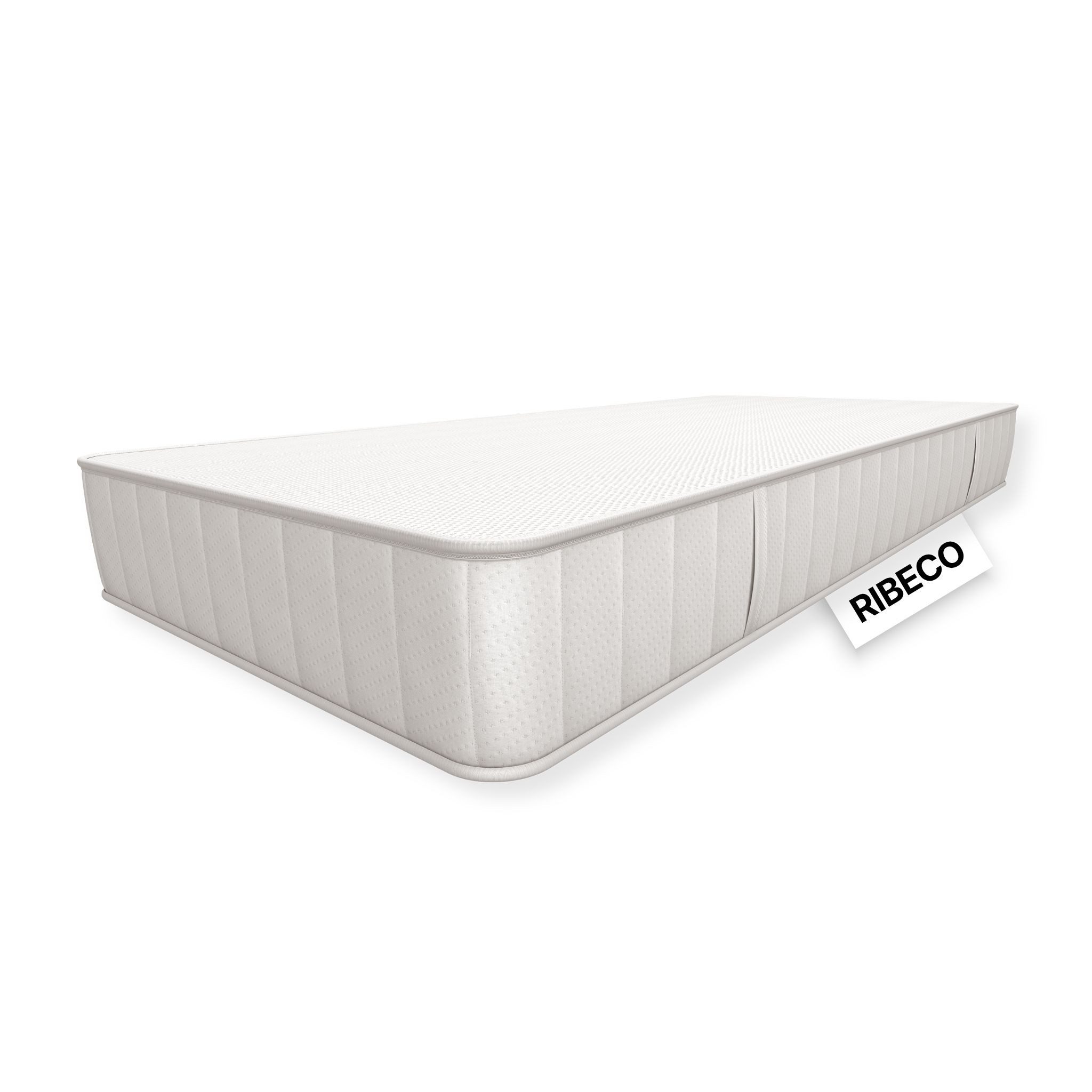 Komfortschaummatratze Omega, Wendematratze, 90x200, 140x200 cm und weitere Größen, RIBECO, 18 cm hoch, Wendematratze 2-in-1 Härtegrade mittelfest und fest