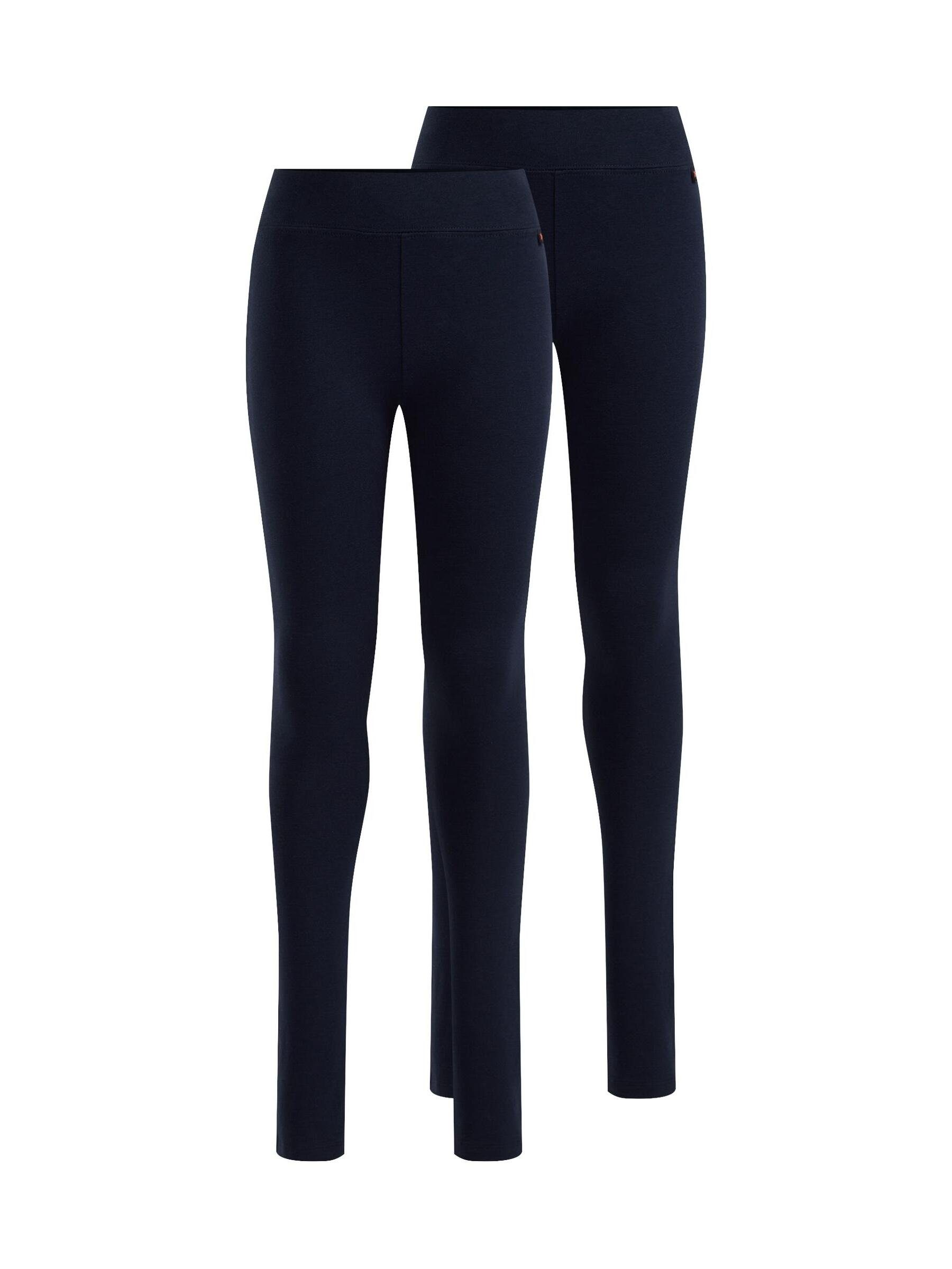 Blau WE Fashion Leggings (2-tlg)