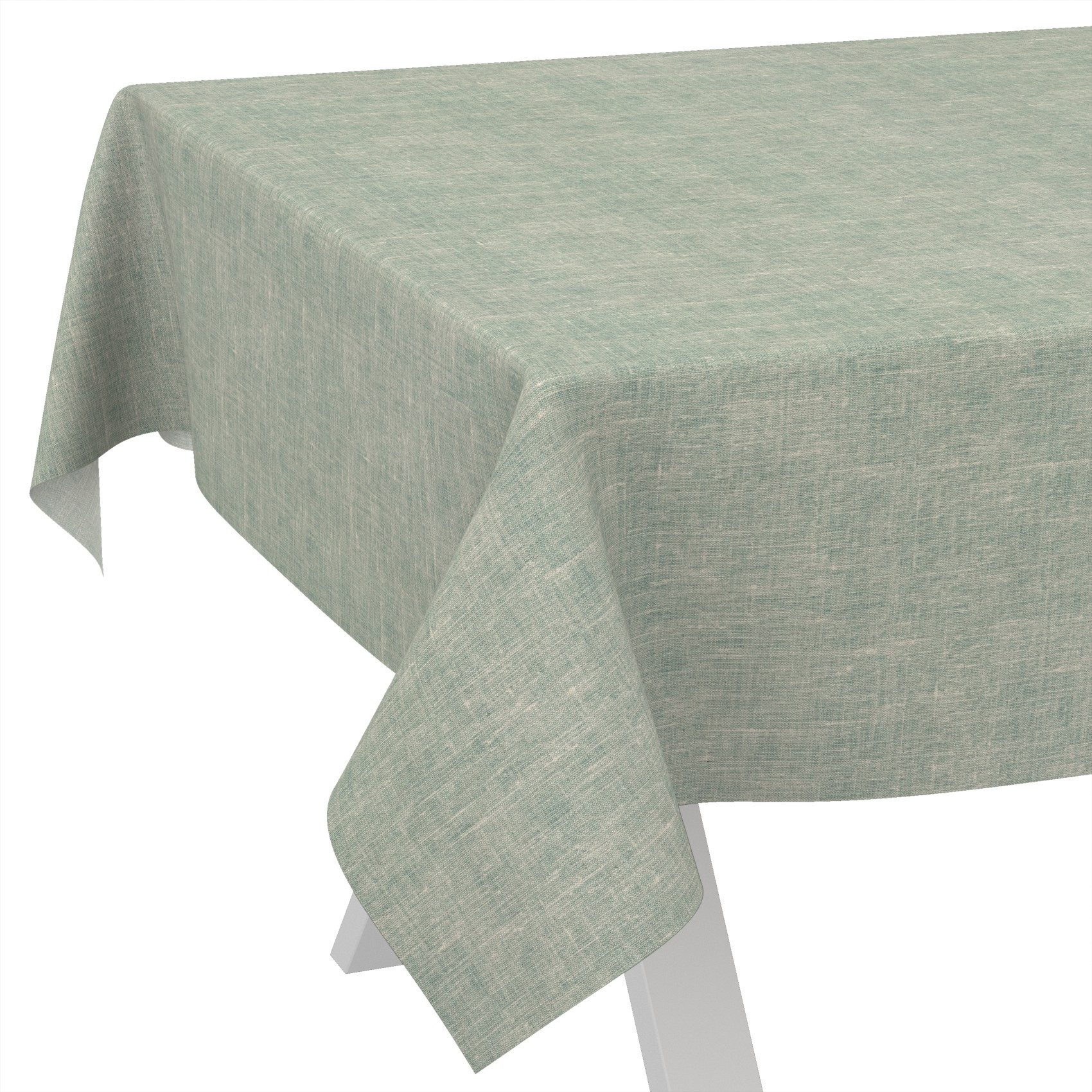 ANRO Tischdecke Alica Leinen Melliert Tischwäsche (Einzelstück 1-tlg), wass günstig online kaufen