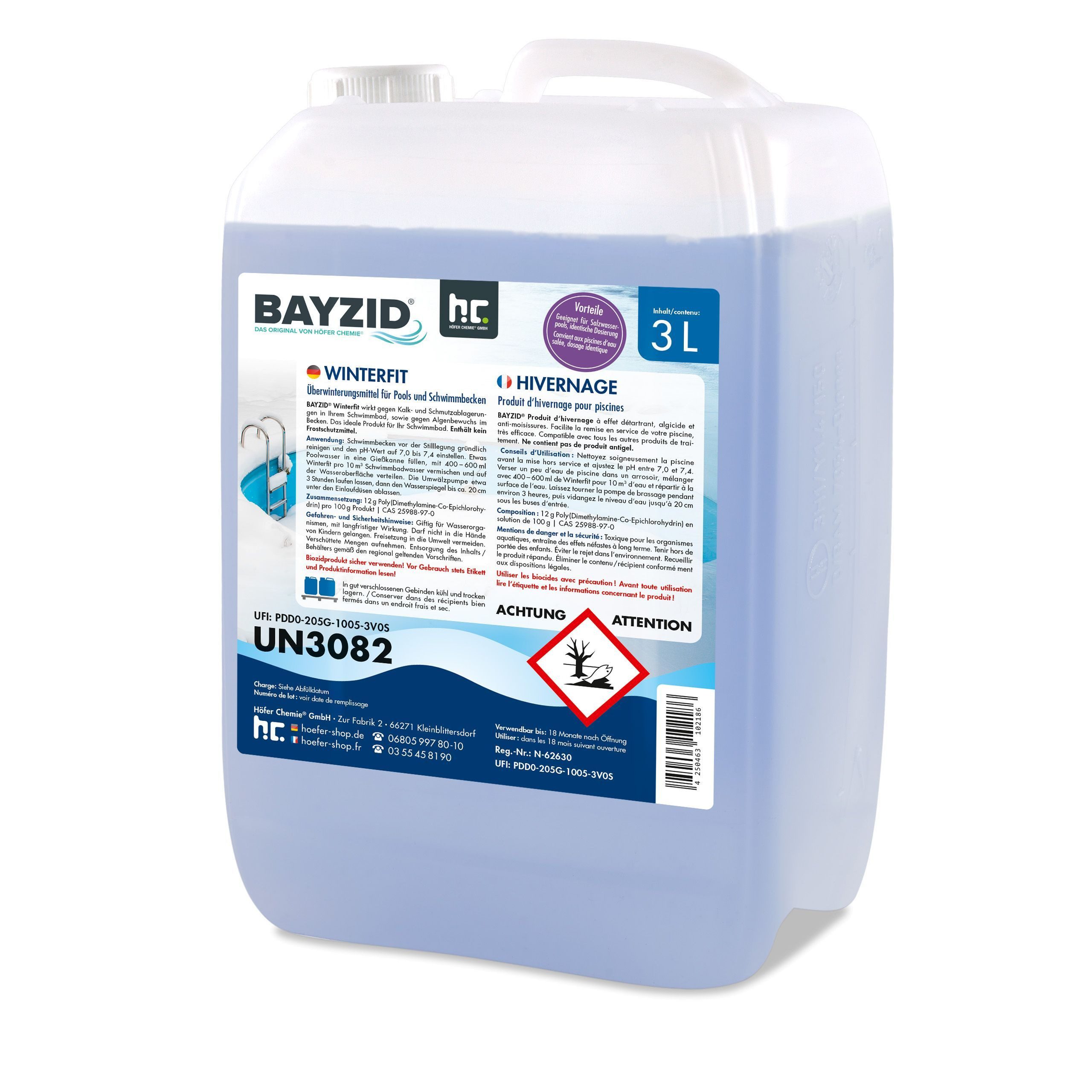 Höfer Chemie GmbH Poolpflege 2x 3 L BAYZID® Winterfit Überwinterungsmittel günstig online kaufen
