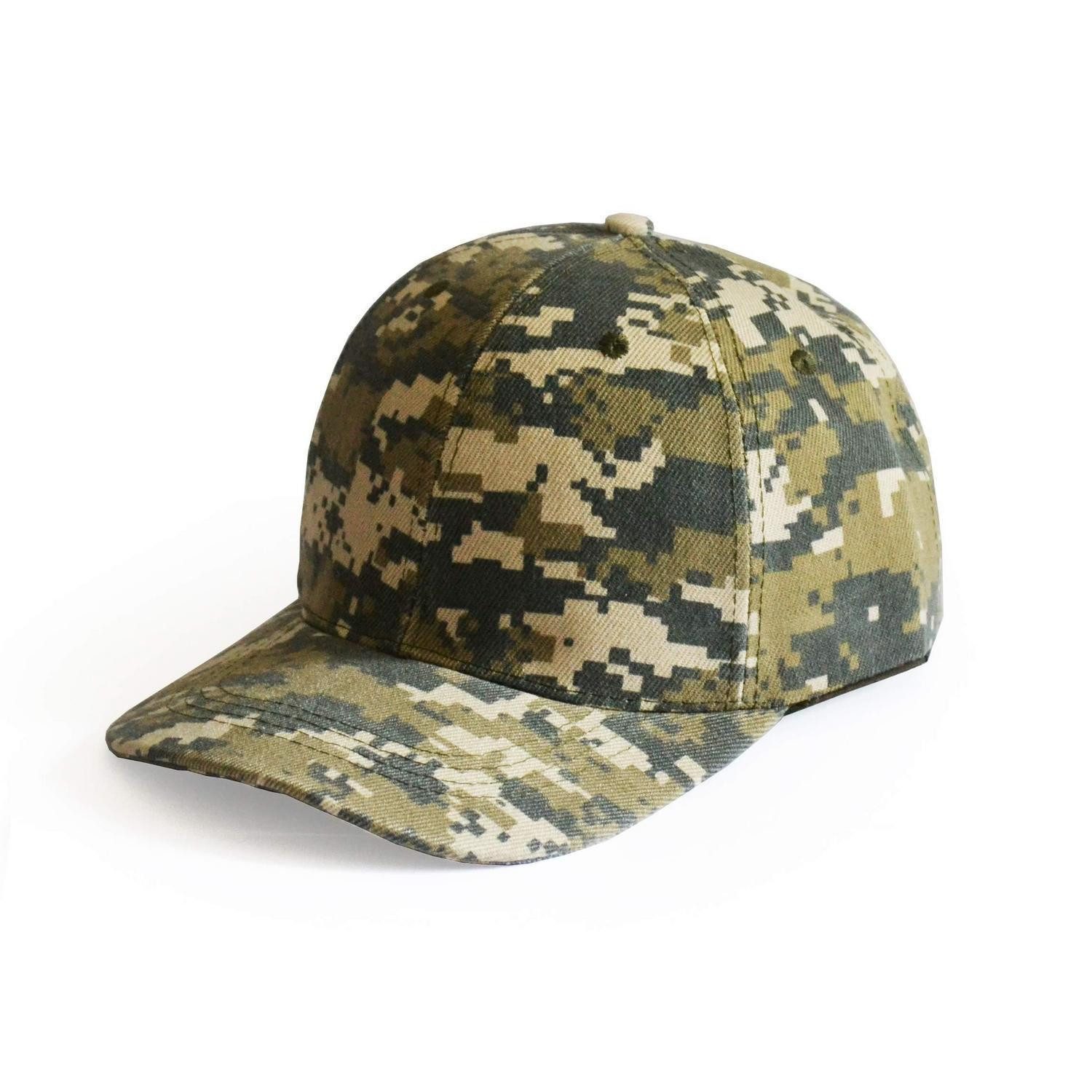 Army Cap Baseballkappen Camouflage Angeln Einheitsgröße Digitale Tarnung