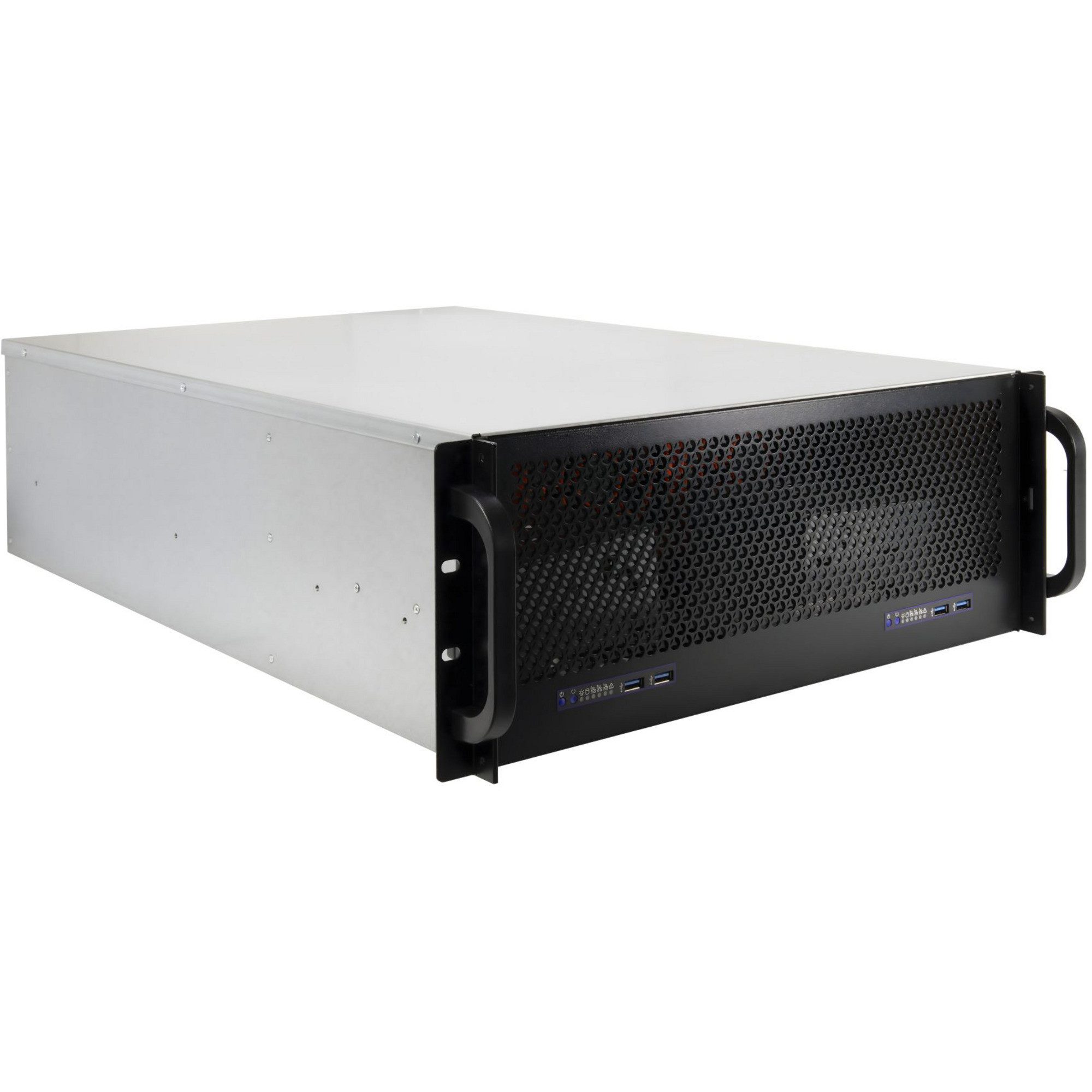 Inter-Tech PC-Gehäuse Inter-Tech 4U-465M2, Server-Gehäuse, (4