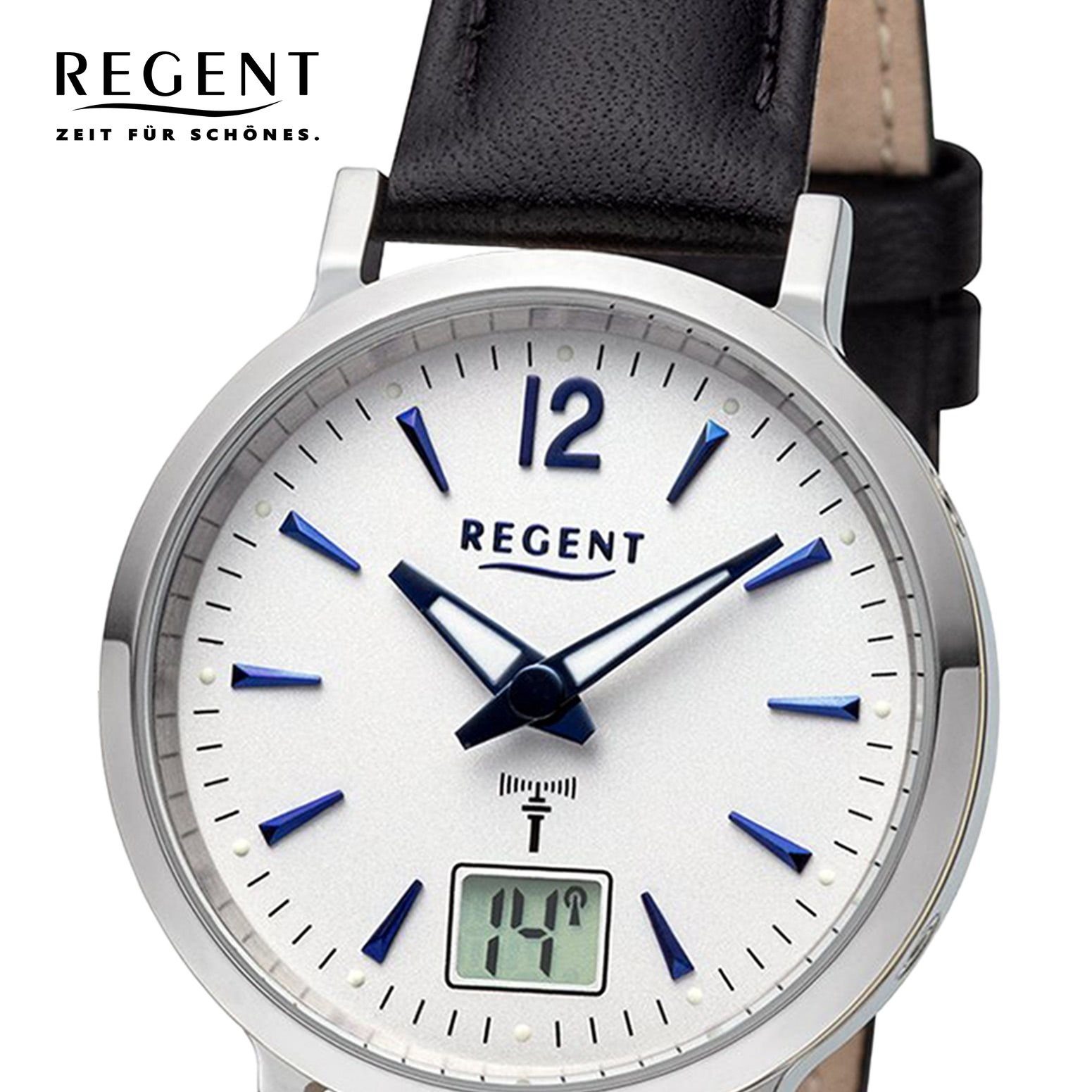 Regent Quarzuhr Regent Damen Armbanduhr Analog-Digital, (Analog-Digitaluhr) günstig online kaufen