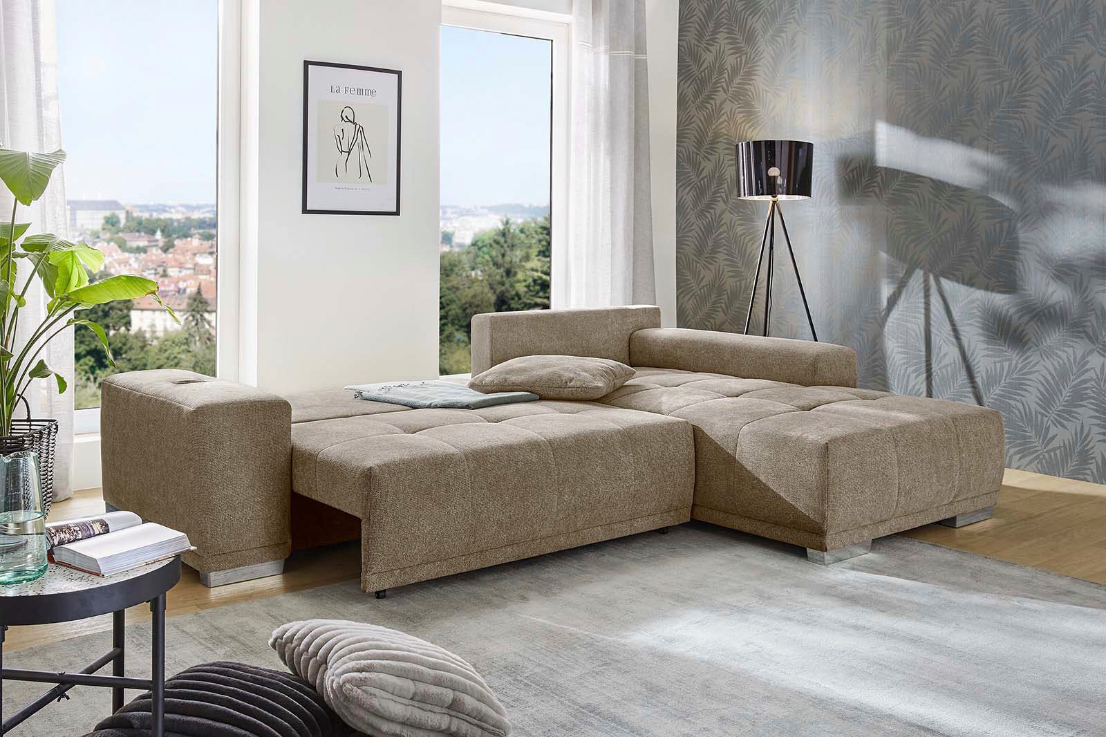 Jockenhöfer Gruppe Ecksofa Luciano L-Form mit günstig online kaufen