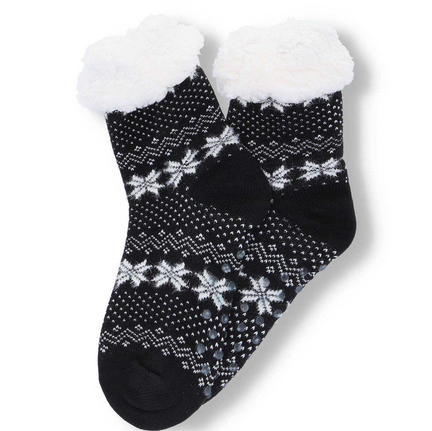 Haussocken Antonio Damen Hüttensocken Black
