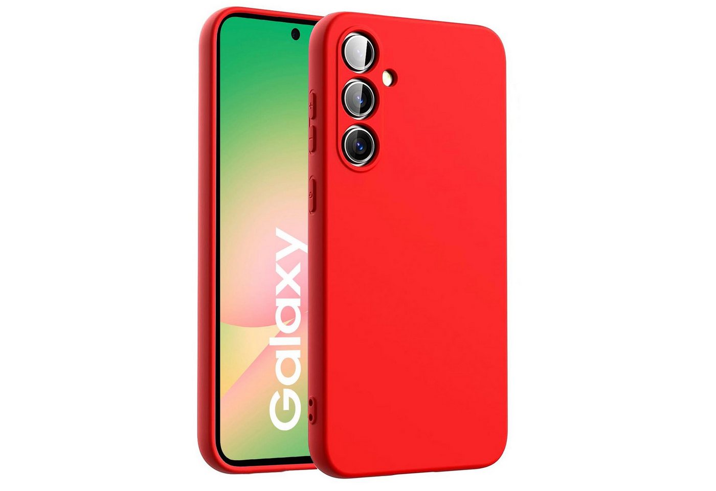 CoolGadget Handyhülle Silikon Colour Series Slim Case für Samsung Galaxy A56 5G 6,7 Zoll, Hülle weich Handy Cover für Samsung A56 5G Schutzhülle