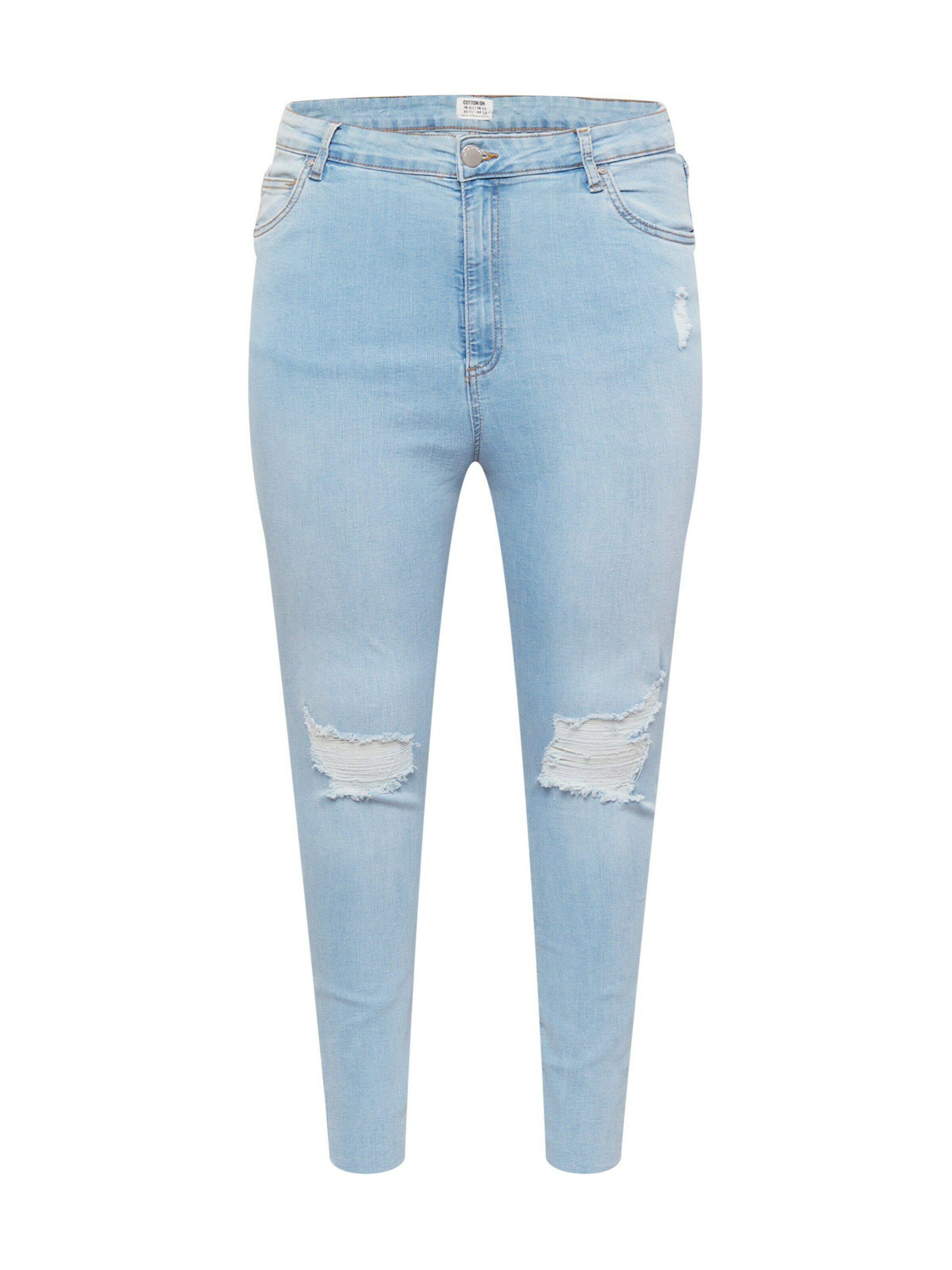 Damen Jeans Cotton On Curve High-waist-Jeans Adriana (1-tlg)