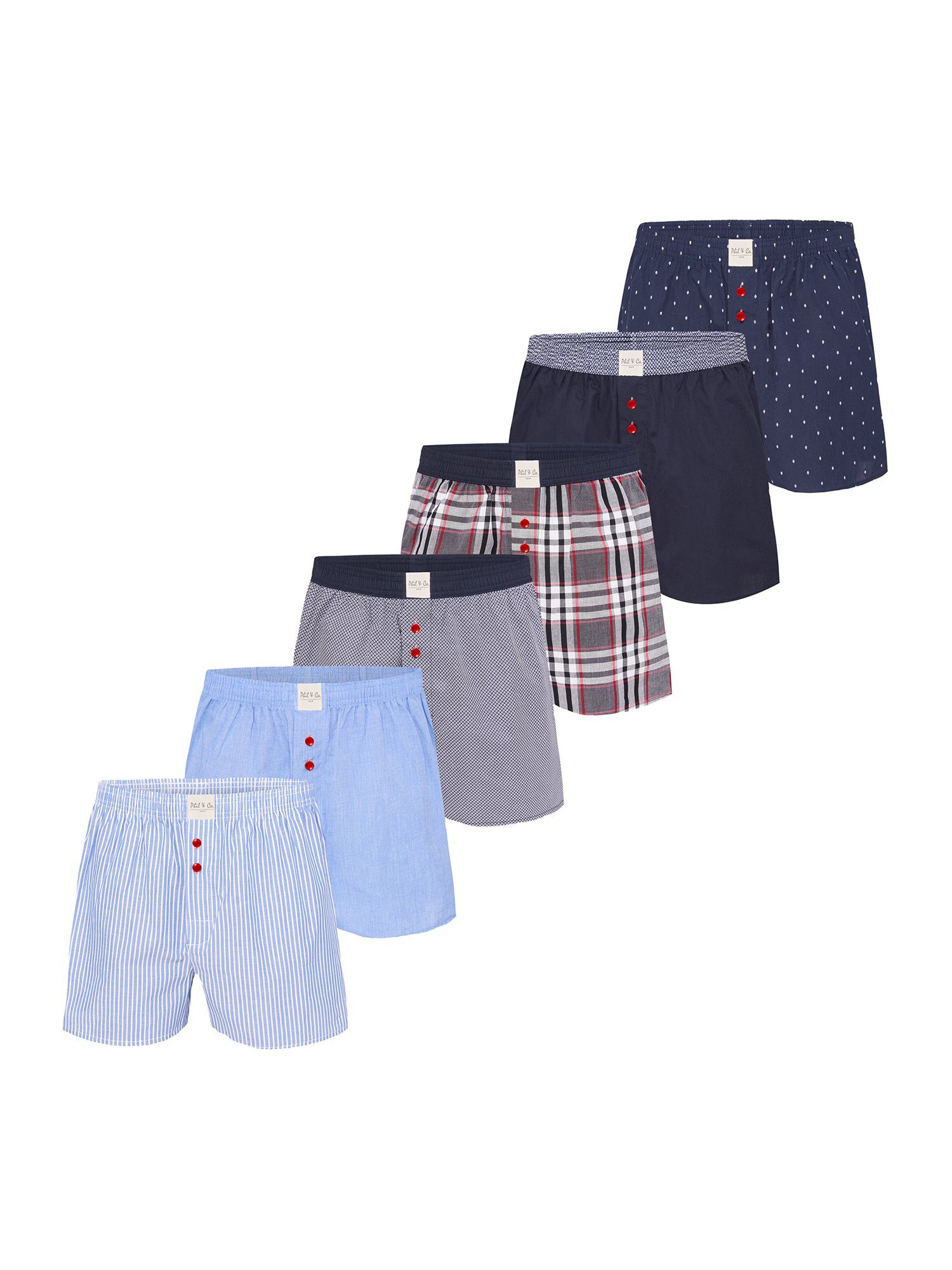 Phil & Co. Boxer Classics (6-St) günstig online kaufen