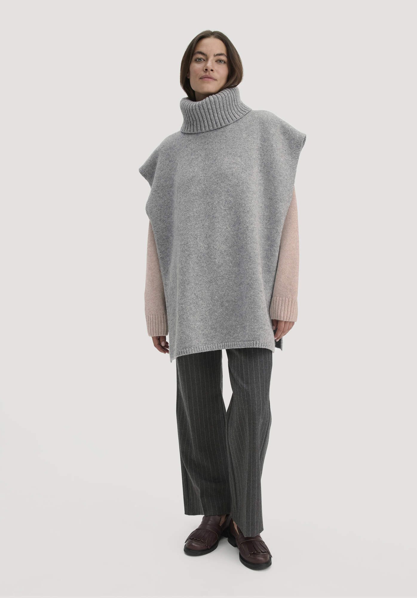 Hessnatur Strickpullover Oversize BETTER RECYCLING aus reiner (1-tlg)