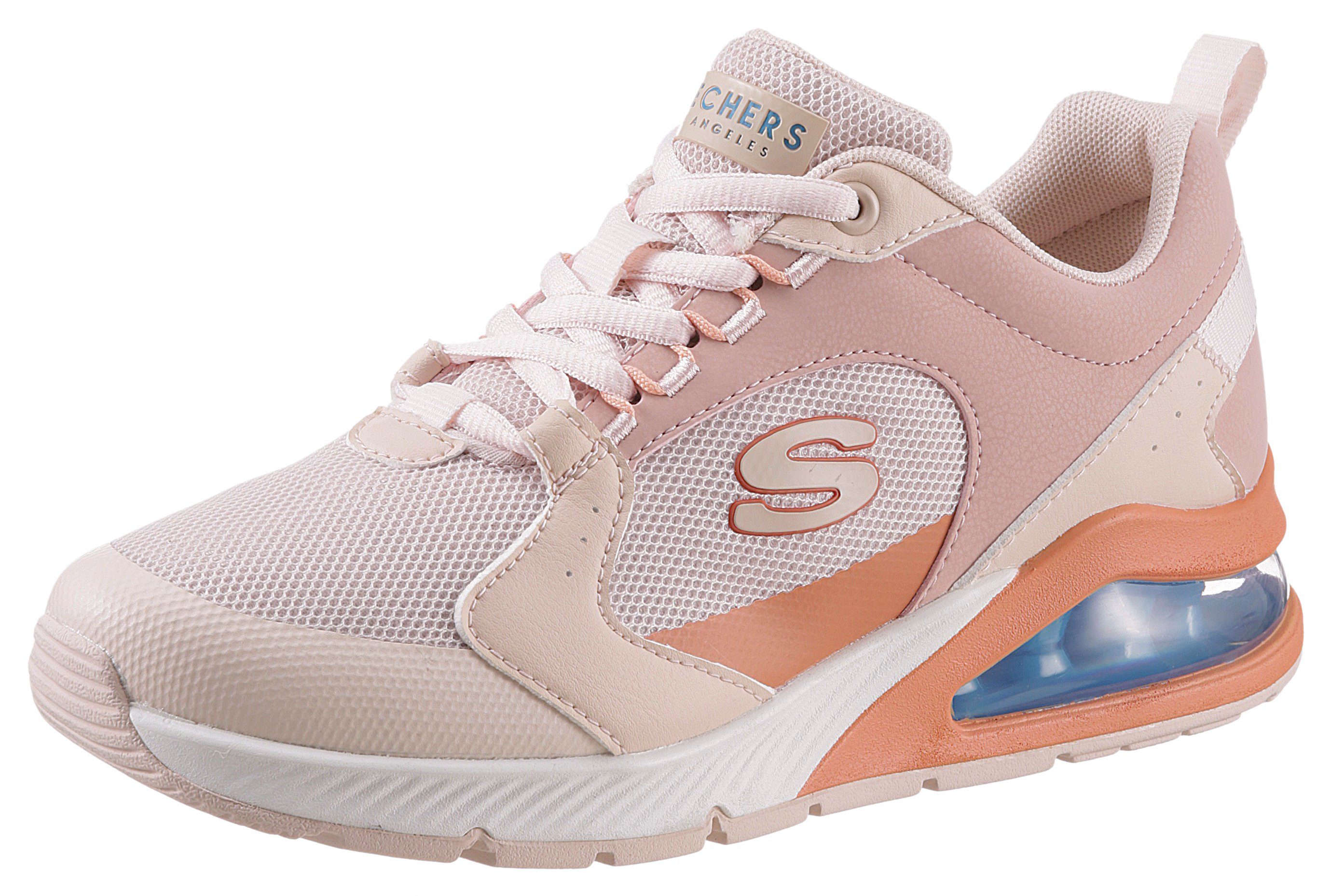 Skechers UNO mit Luftkammernsohle Sneaker rosa 2-90'S 2