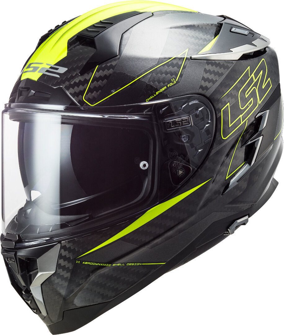 Motorradhelm FF327 Challenger Fold Carbon Helm