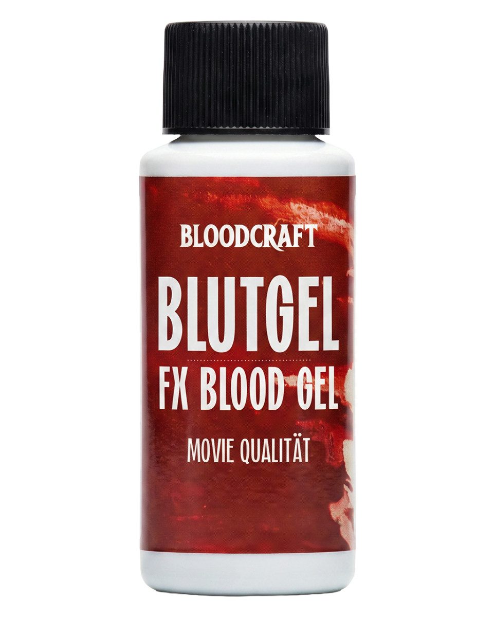 Horror-Shop Vampir-Kostüm Bloodcraft Blutgel Kunstblut FX Blood Gel 30ml – d