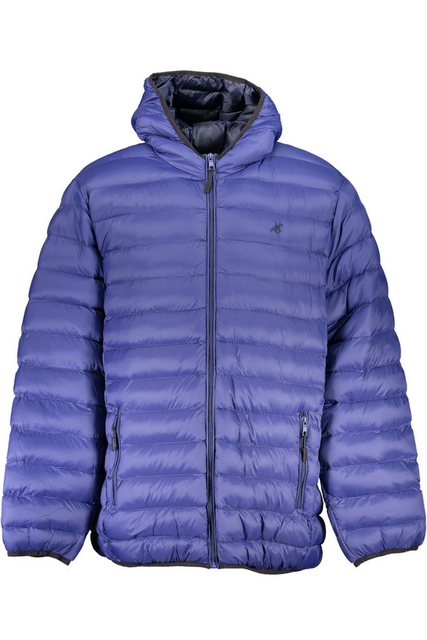 U.S. GRAND POLO Outdoorjacke Blaue Herrenjacke in Übergröße mit Kapuze und günstig online kaufen