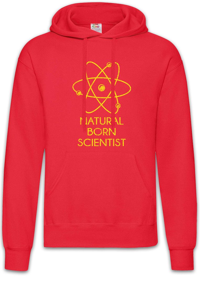 Hoodie Natural Born Scientist Herren Hoodie Lehrer Fun Teacher Professor Nerd