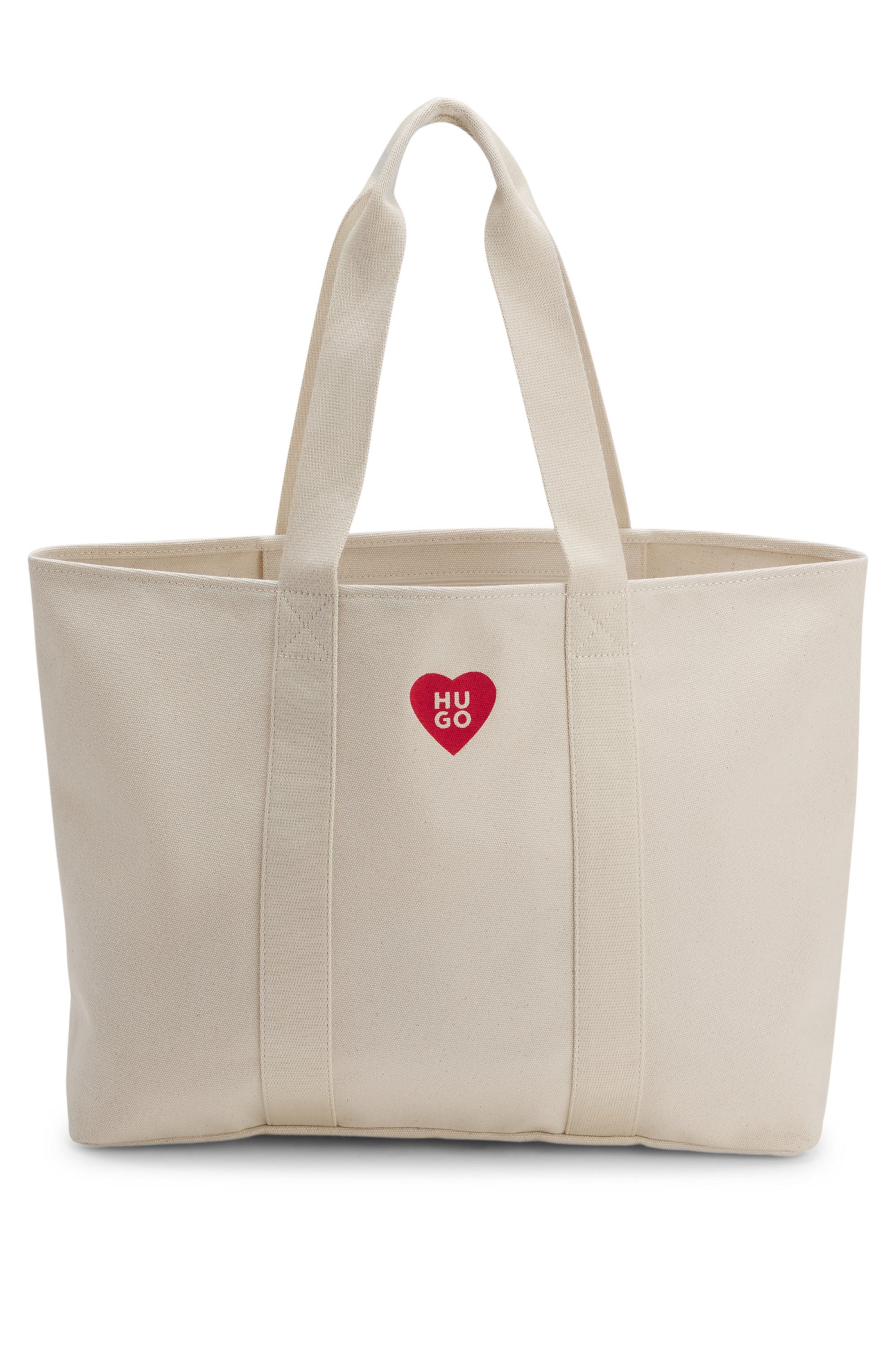 HUGO Shopper Becky, Canvas Tote Bag, Baumwoll-Canvas Shopper