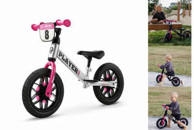 Bigbuy Laufrad Kinderfahrrad New Bike Player Lichter Rosa 10