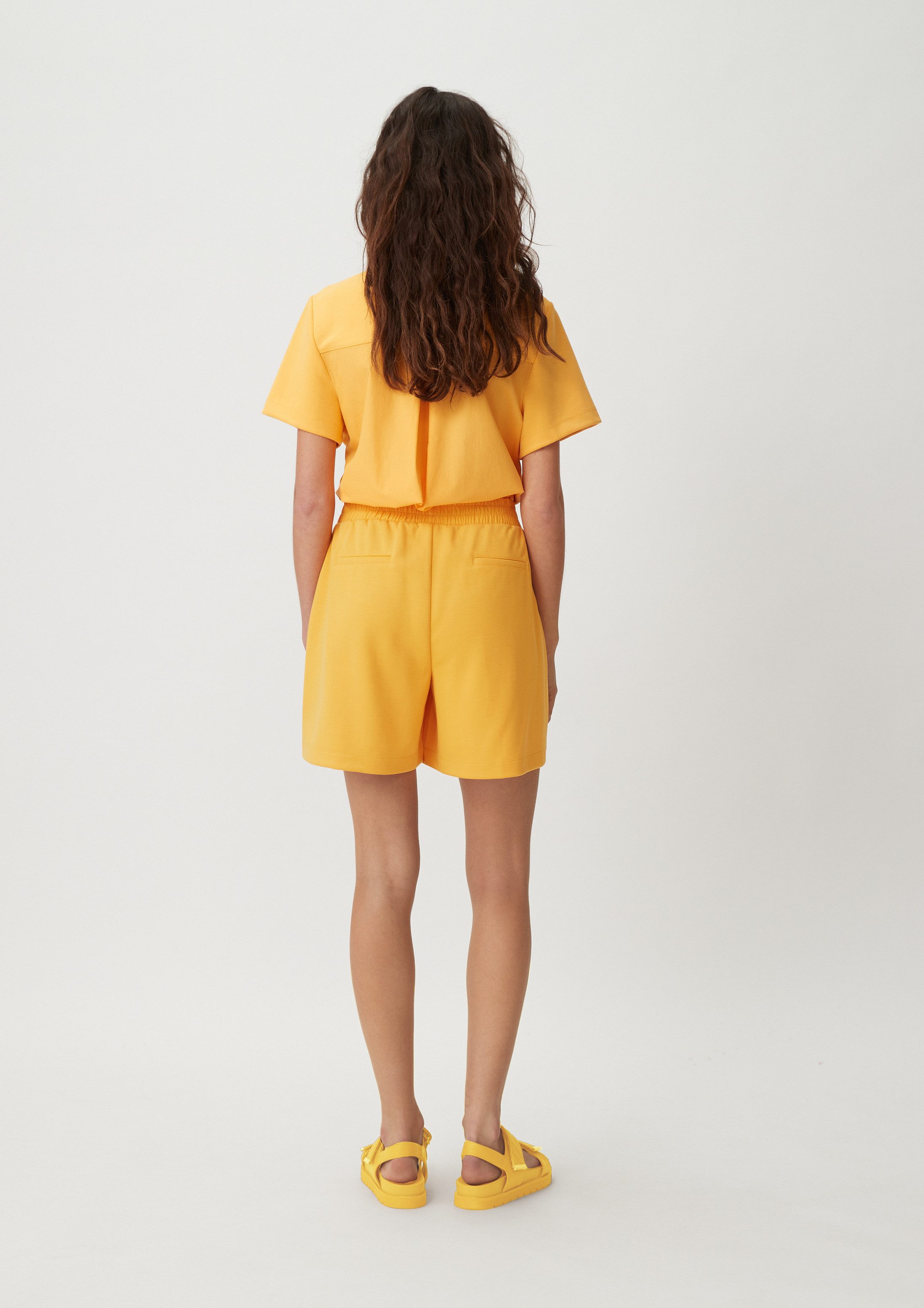 comma Shorts Hose Relaxed: Scubashort mit Modal